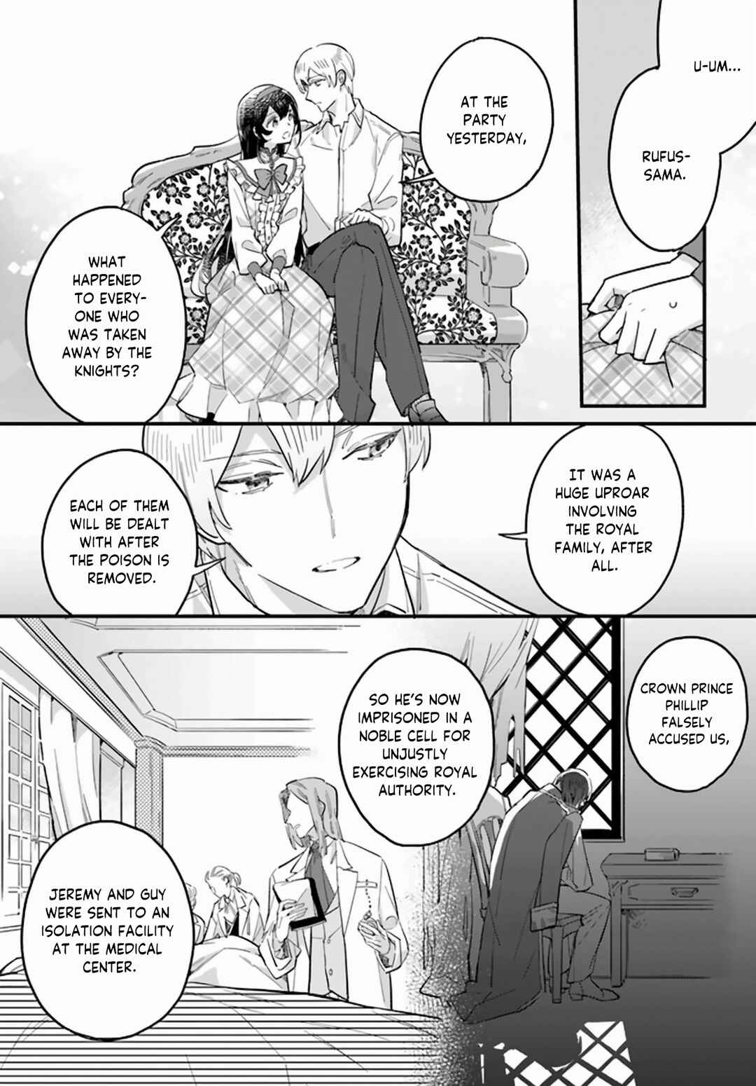 Yowaki MAX Reijou nanoni, Ratsuwan Konyakusha-sama no Kake ni Notte Shimatta Chapter 20 page 5
