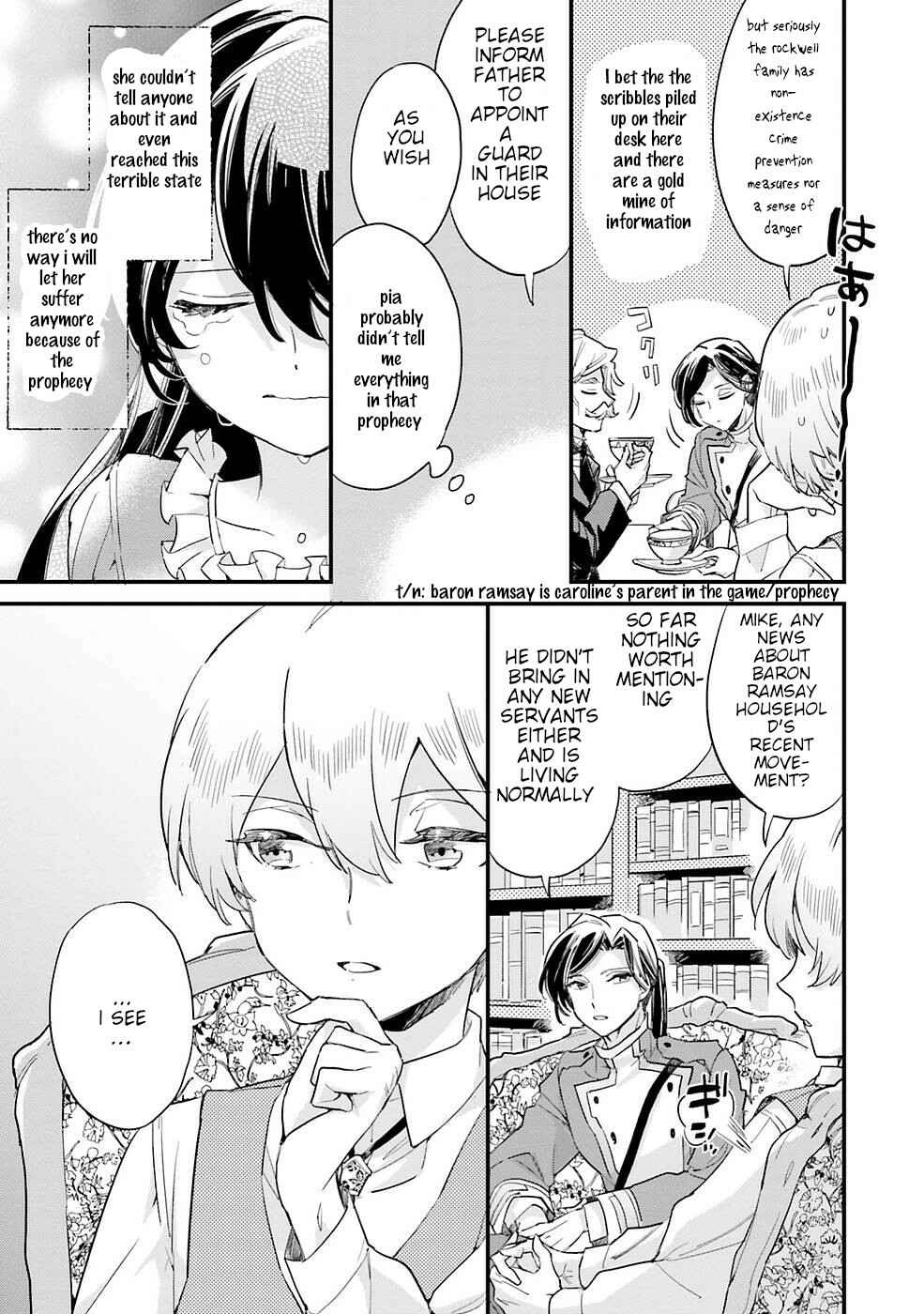 Yowaki MAX Reijou nanoni, Ratsuwan Konyakusha-sama no Kake ni Notte Shimatta Chapter 4 page 12