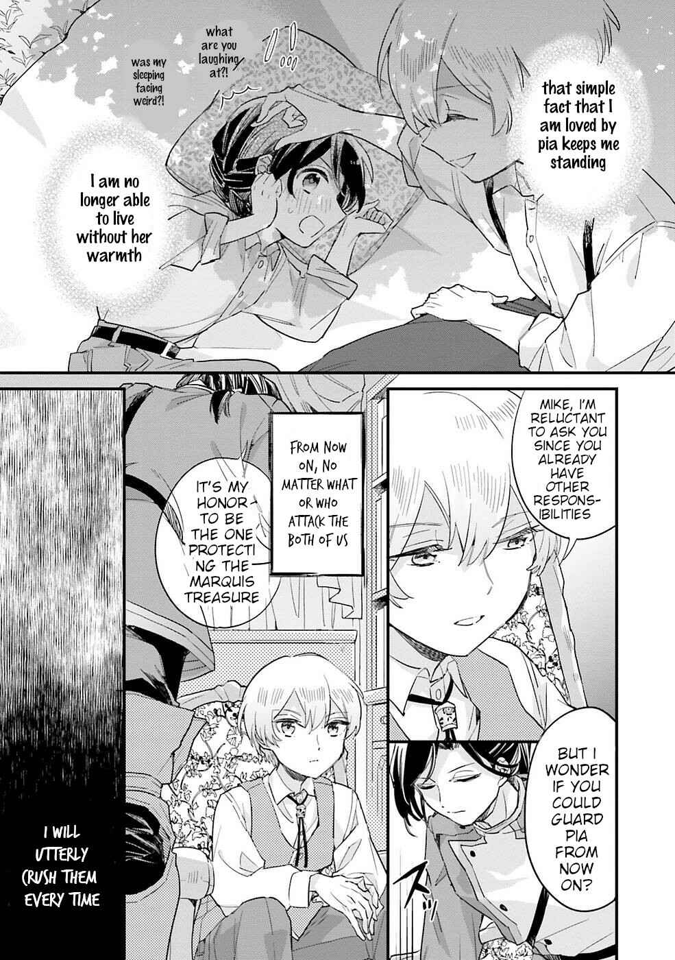 Yowaki MAX Reijou nanoni, Ratsuwan Konyakusha-sama no Kake ni Notte Shimatta Chapter 4 page 14