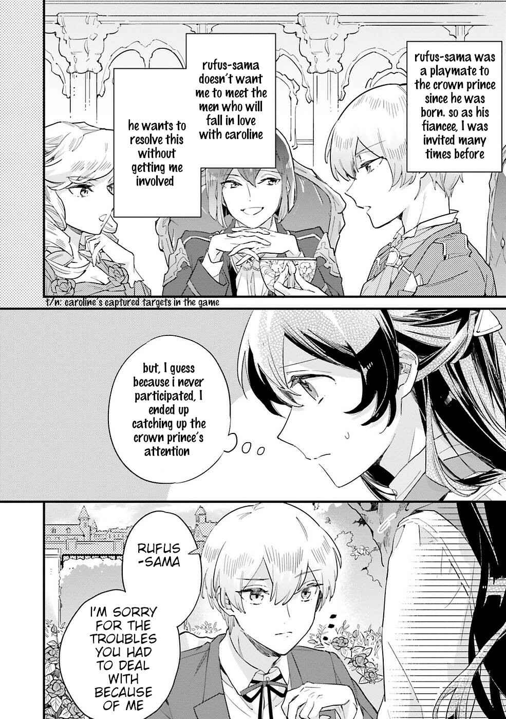 Yowaki MAX Reijou nanoni, Ratsuwan Konyakusha-sama no Kake ni Notte Shimatta Chapter 4 page 17