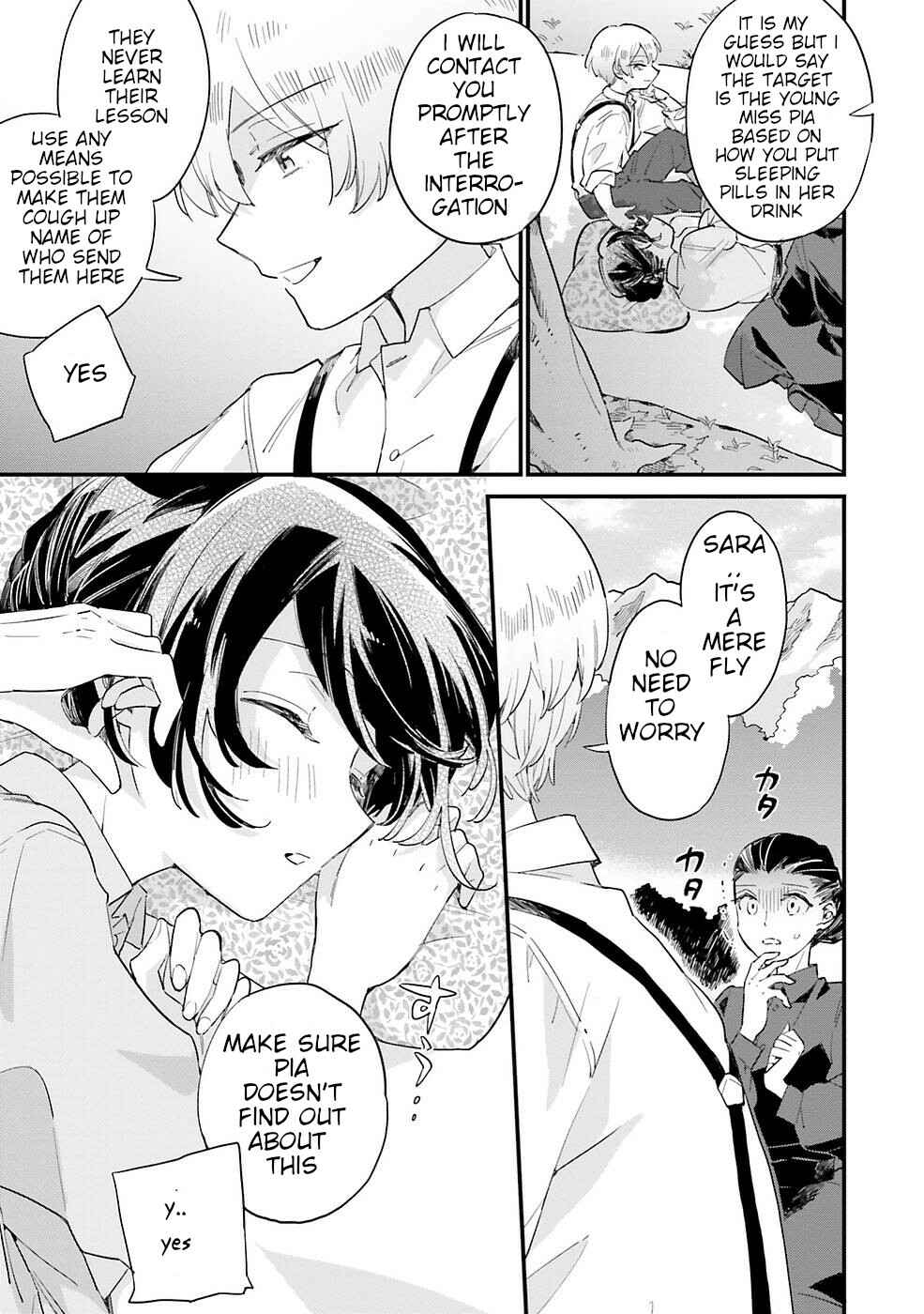 Yowaki MAX Reijou nanoni, Ratsuwan Konyakusha-sama no Kake ni Notte Shimatta Chapter 4 page 4
