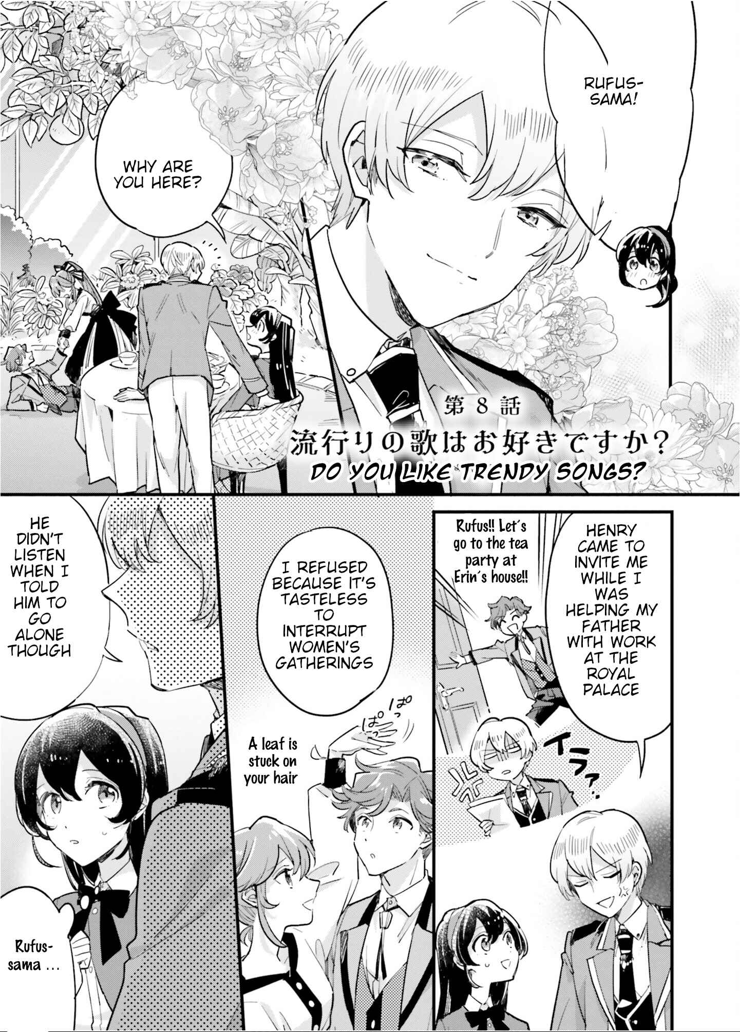 Yowaki MAX Reijou nanoni, Ratsuwan Konyakusha-sama no Kake ni Notte Shimatta Chapter 8 page 0