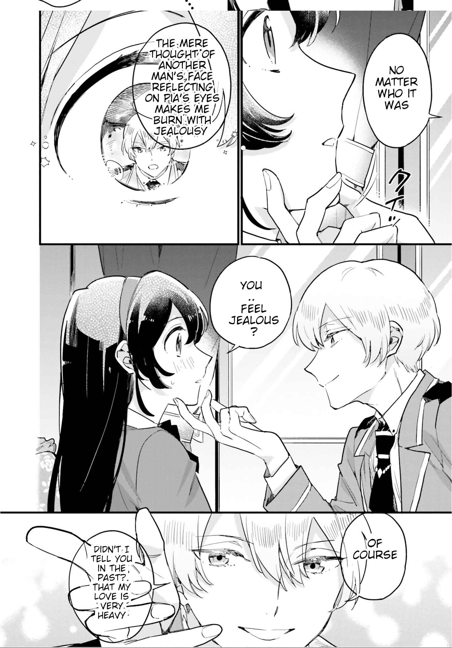 Yowaki MAX Reijou nanoni, Ratsuwan Konyakusha-sama no Kake ni Notte Shimatta Chapter 8 page 11