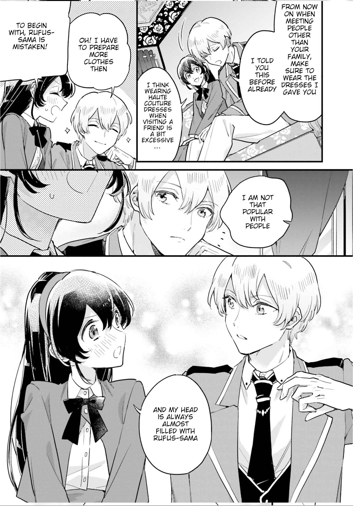 Yowaki MAX Reijou nanoni, Ratsuwan Konyakusha-sama no Kake ni Notte Shimatta Chapter 8 page 12