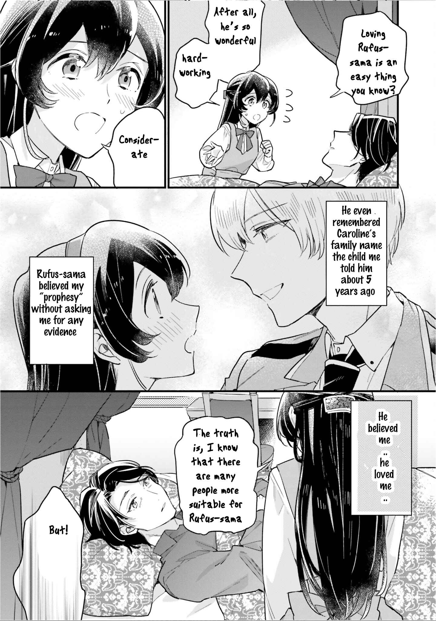 Yowaki MAX Reijou nanoni, Ratsuwan Konyakusha-sama no Kake ni Notte Shimatta Chapter 8 page 26