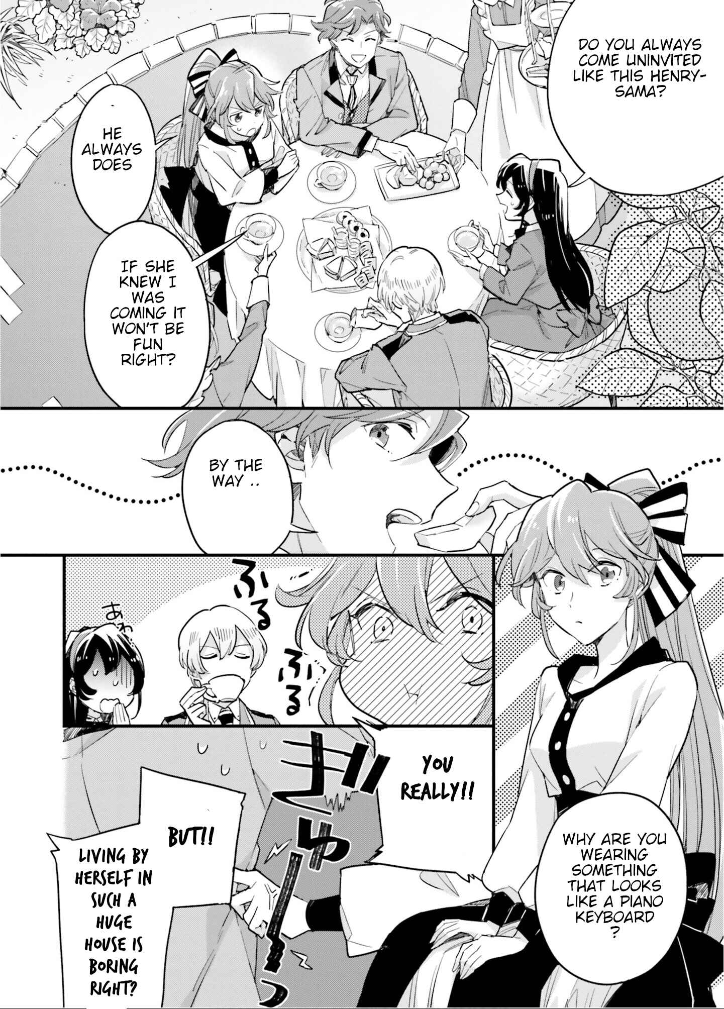 Yowaki MAX Reijou nanoni, Ratsuwan Konyakusha-sama no Kake ni Notte Shimatta Chapter 8 page 3