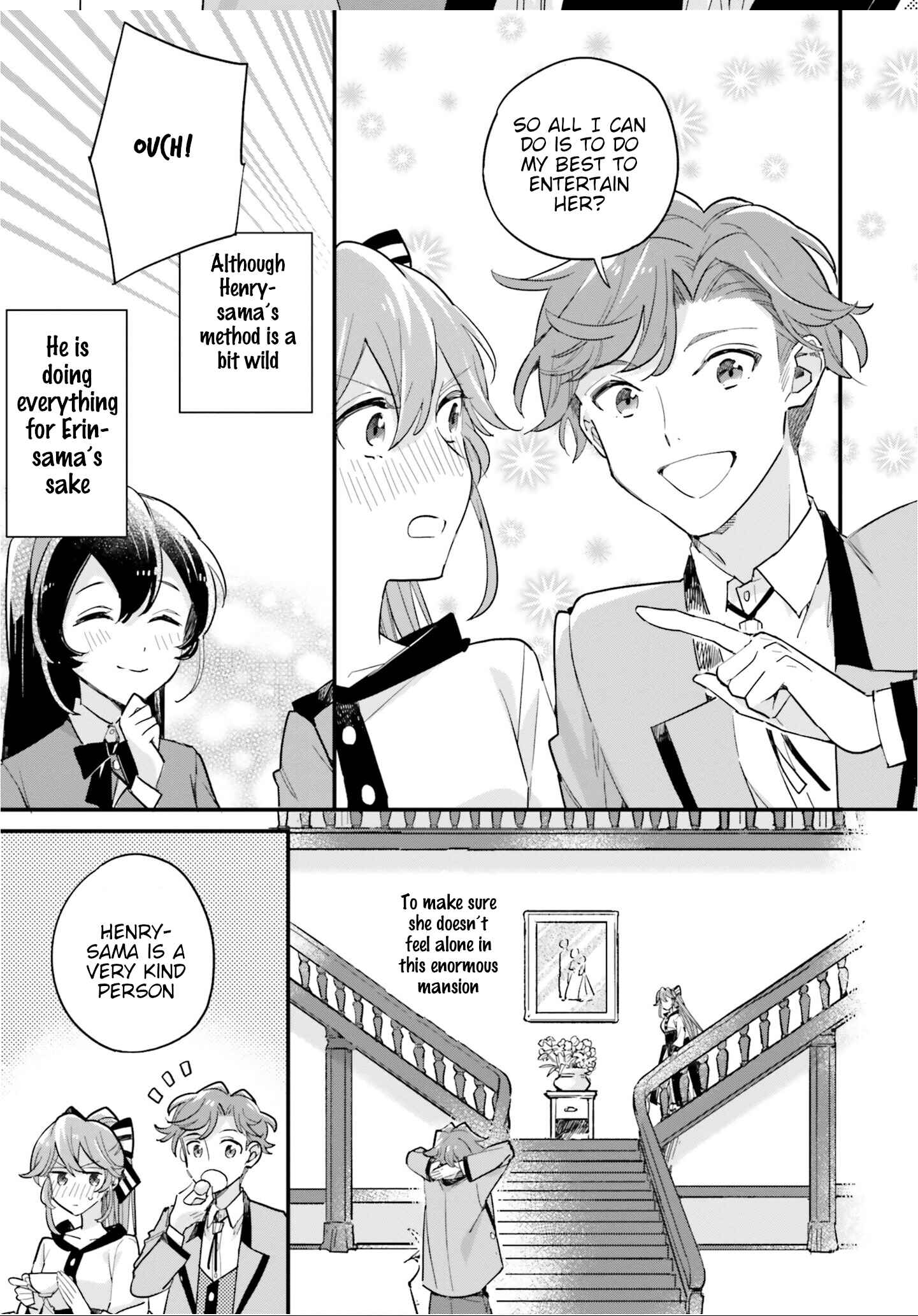 Yowaki MAX Reijou nanoni, Ratsuwan Konyakusha-sama no Kake ni Notte Shimatta Chapter 8 page 4