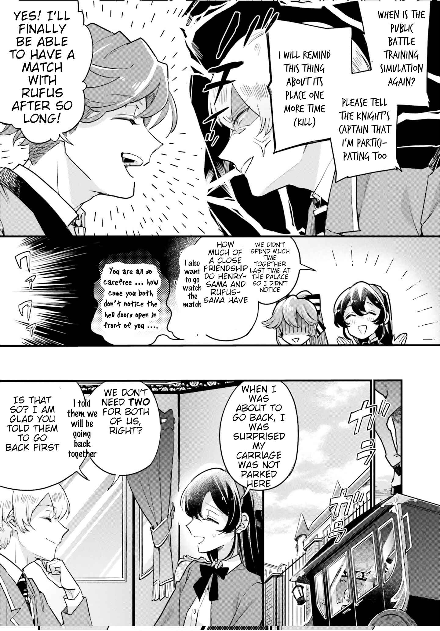 Yowaki MAX Reijou nanoni, Ratsuwan Konyakusha-sama no Kake ni Notte Shimatta Chapter 8 page 6