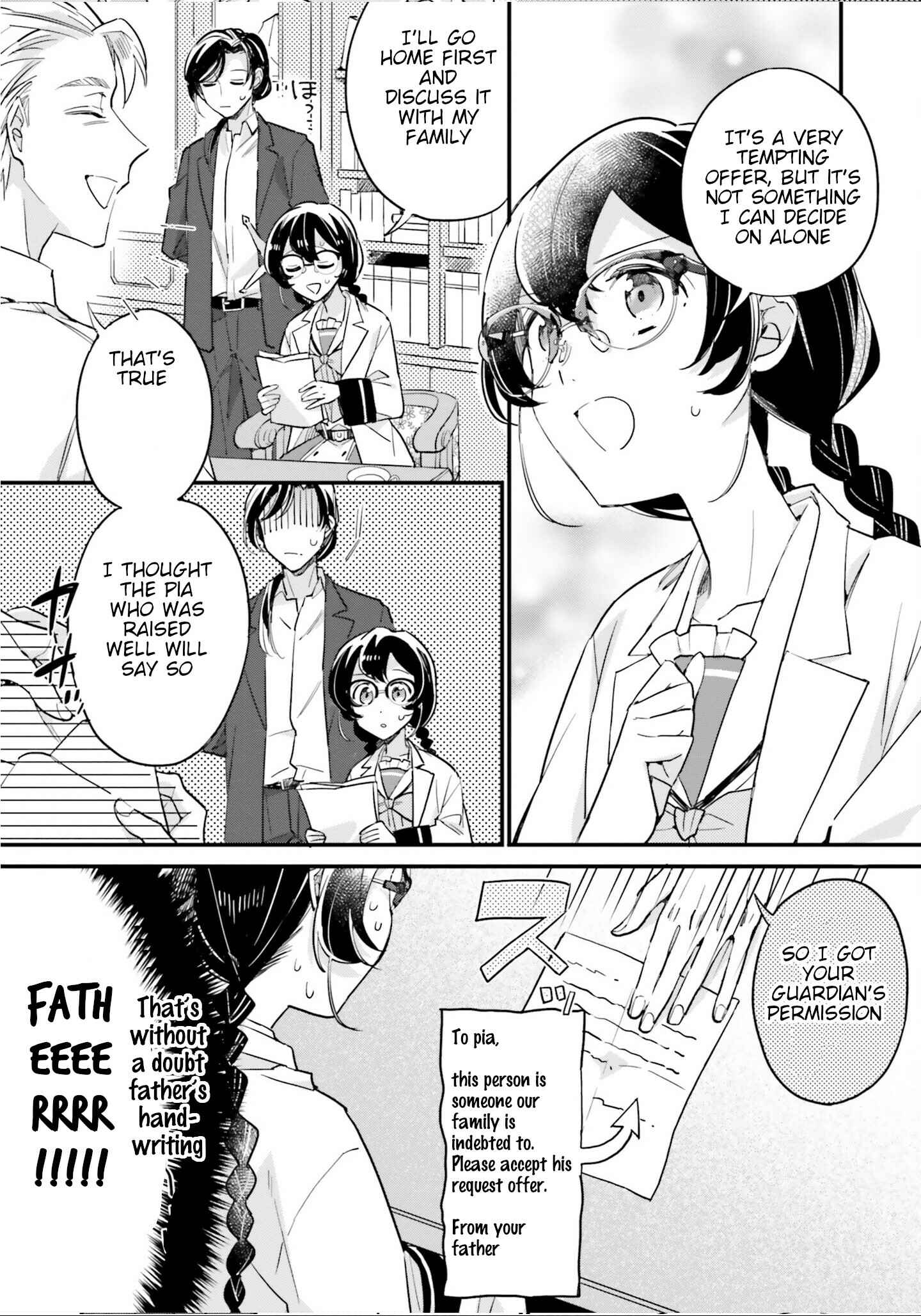 Yowaki MAX Reijou nanoni, Ratsuwan Konyakusha-sama no Kake ni Notte Shimatta Chapter 9 page 26