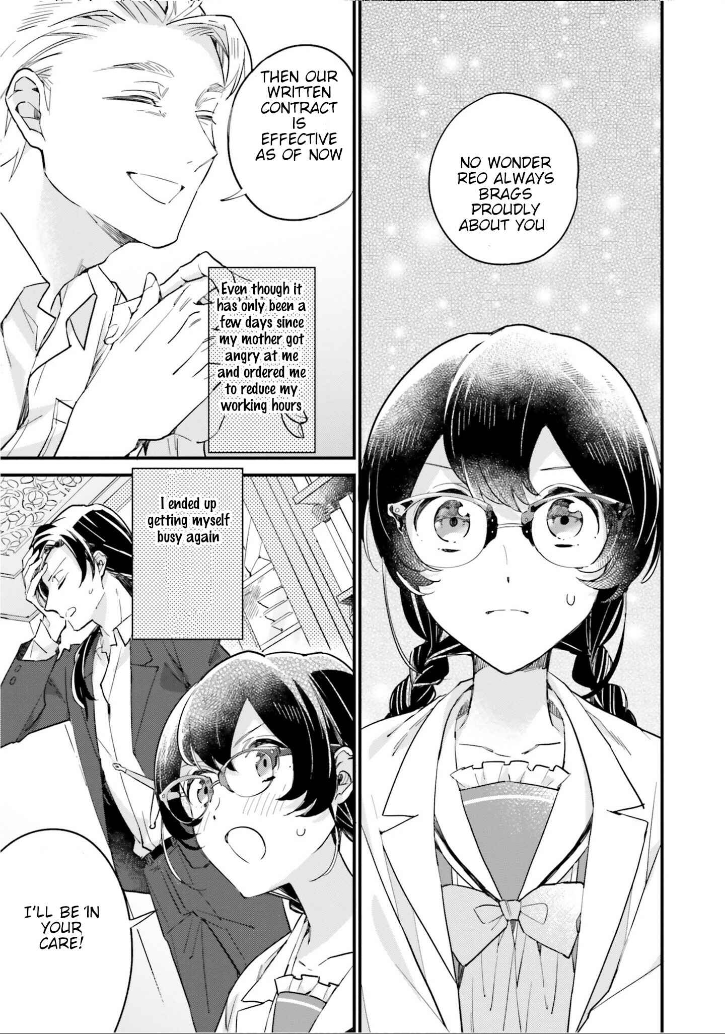 Yowaki MAX Reijou nanoni, Ratsuwan Konyakusha-sama no Kake ni Notte Shimatta Chapter 9 page 28
