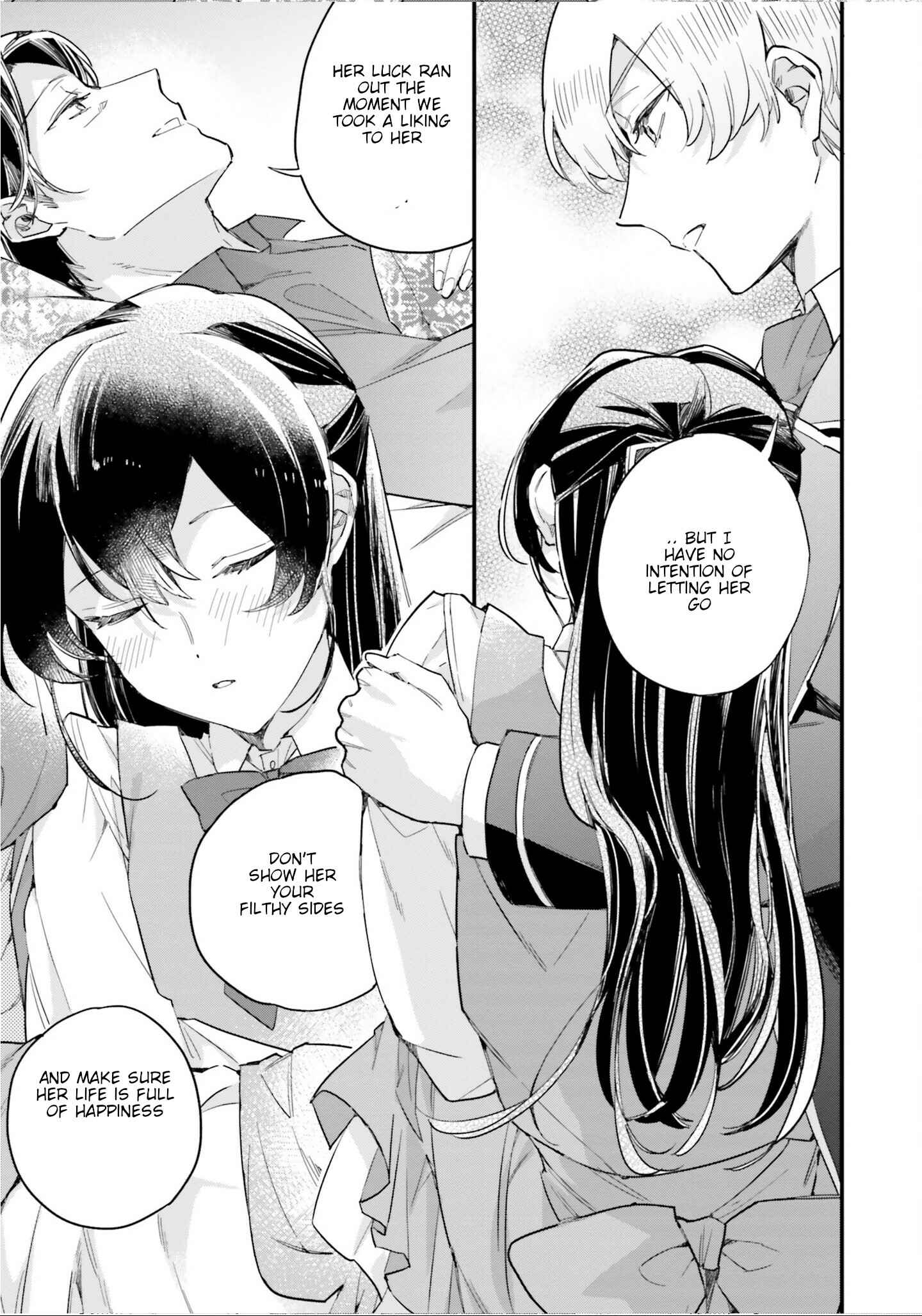 Yowaki MAX Reijou nanoni, Ratsuwan Konyakusha-sama no Kake ni Notte Shimatta Chapter 9 page 4