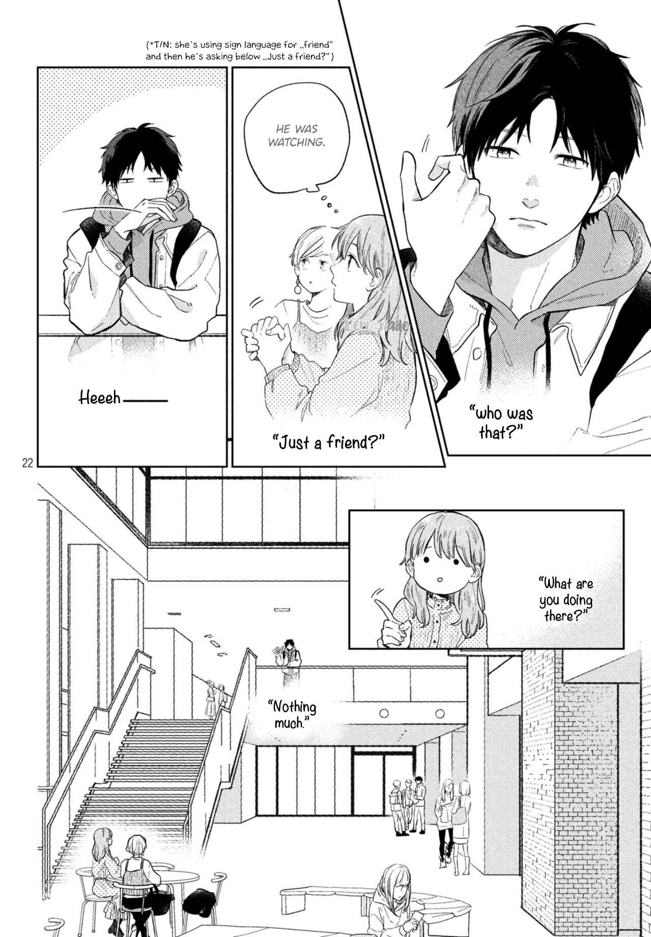 Yubisaki to Renren Chapter 2 page 23