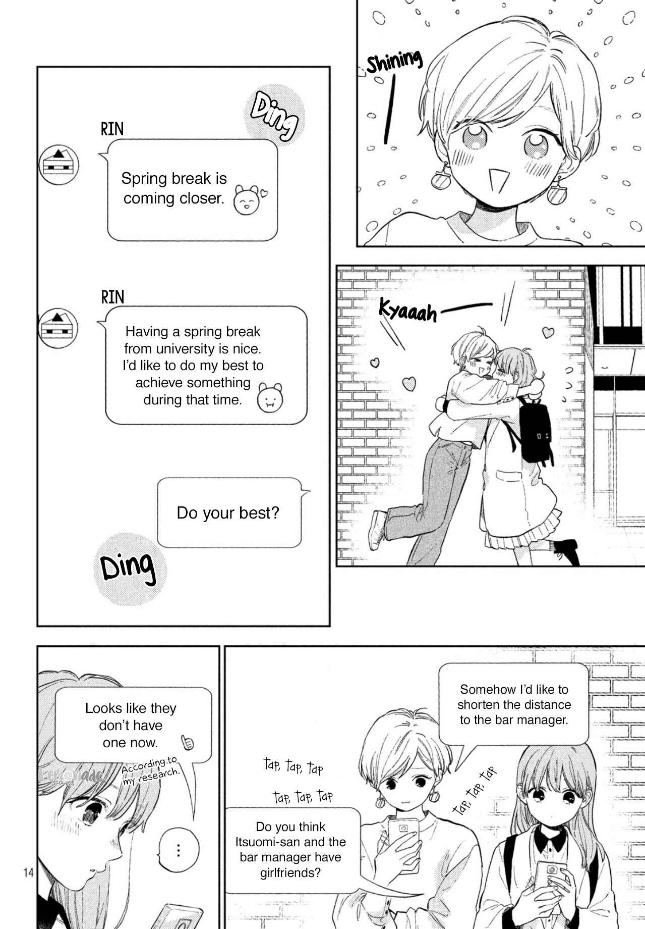 Yubisaki to Renren Chapter 3 page 15