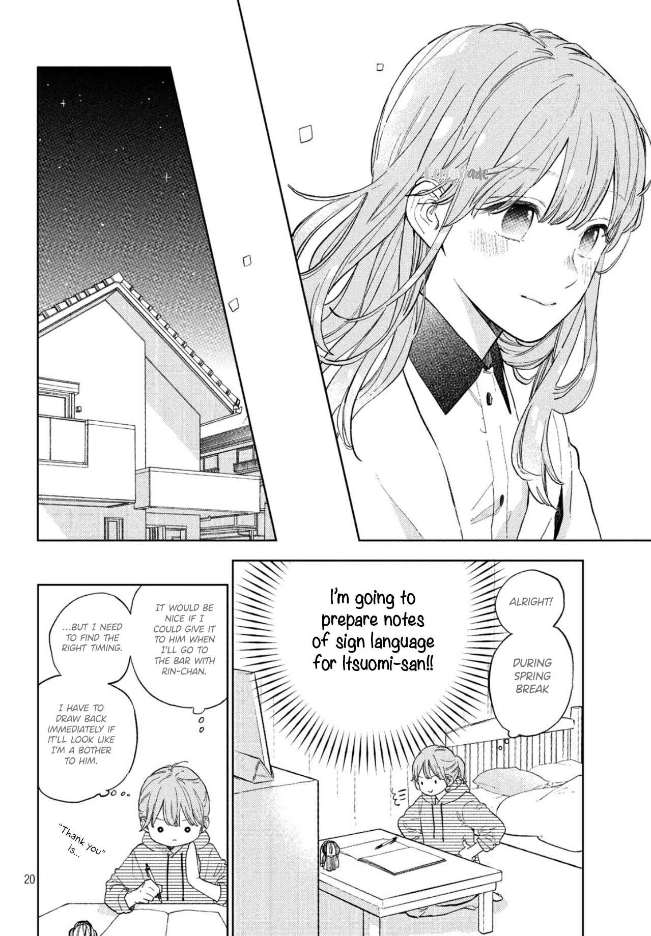 Yubisaki to Renren Chapter 3 page 21