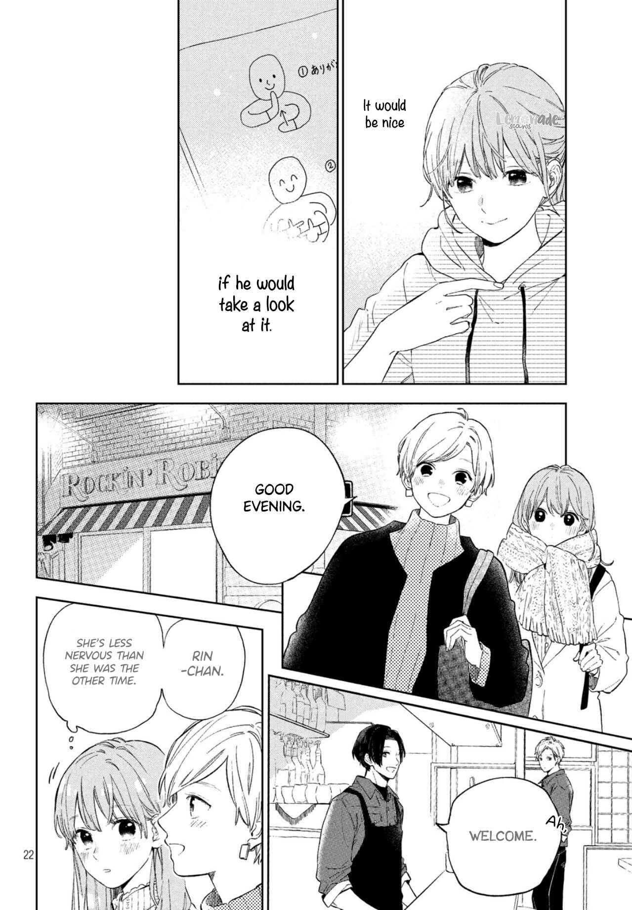 Yubisaki to Renren Chapter 3 page 23
