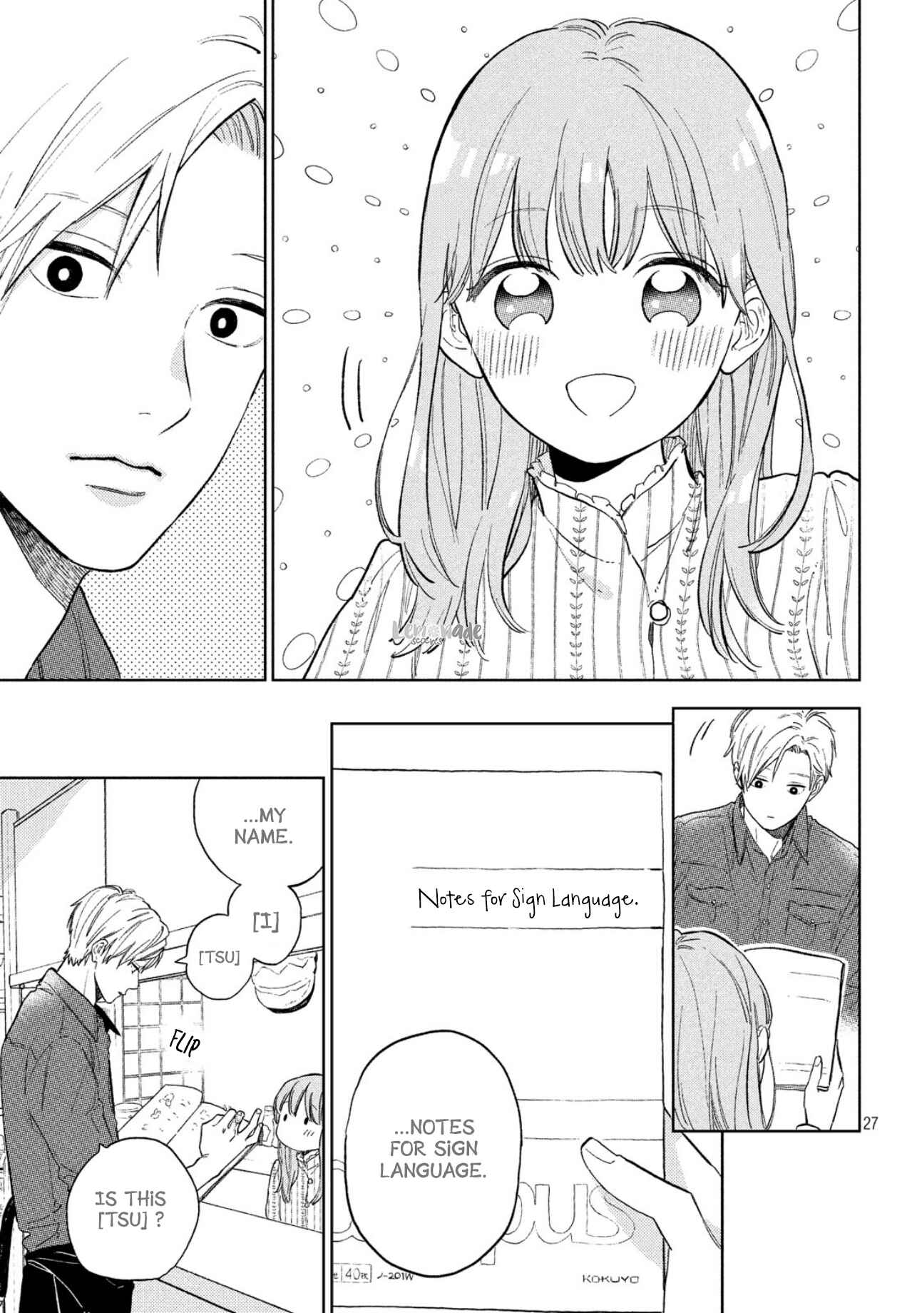 Yubisaki to Renren Chapter 3 page 28