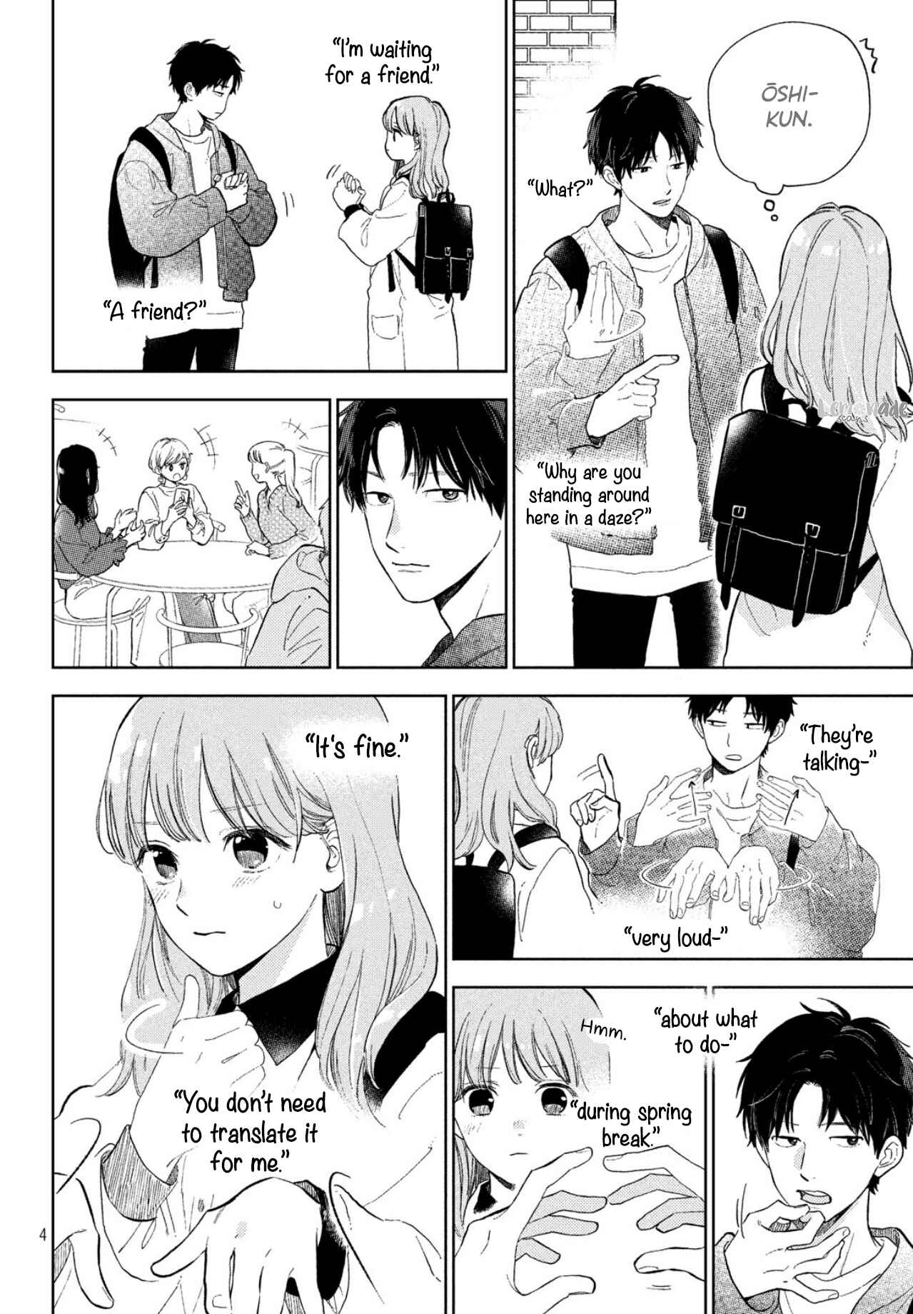 Yubisaki to Renren Chapter 3 page 5