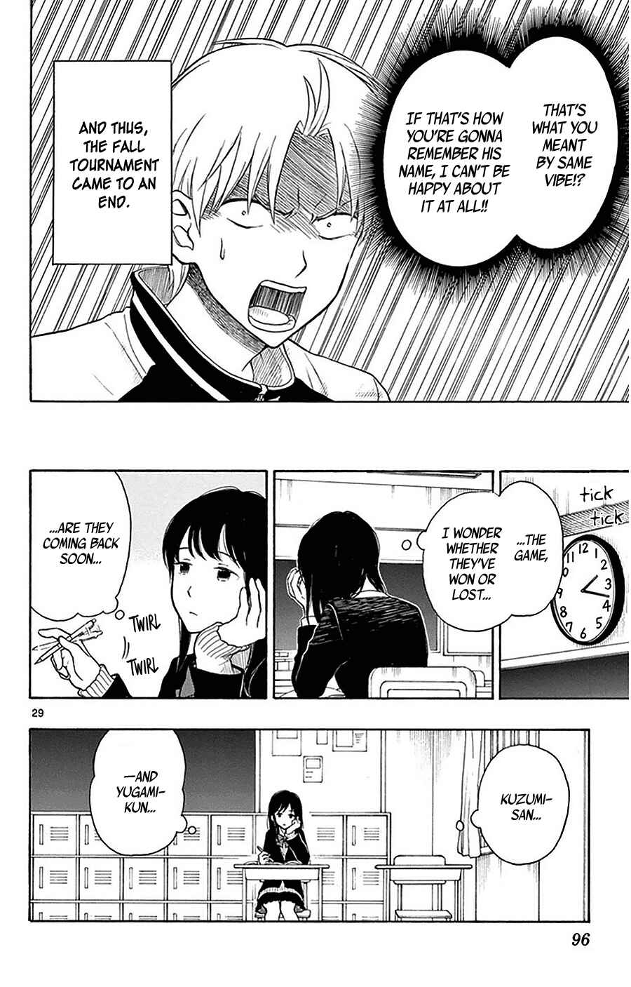 Yugami-kun ni wa Tomodachi ga Inai Chapter 24 page 30