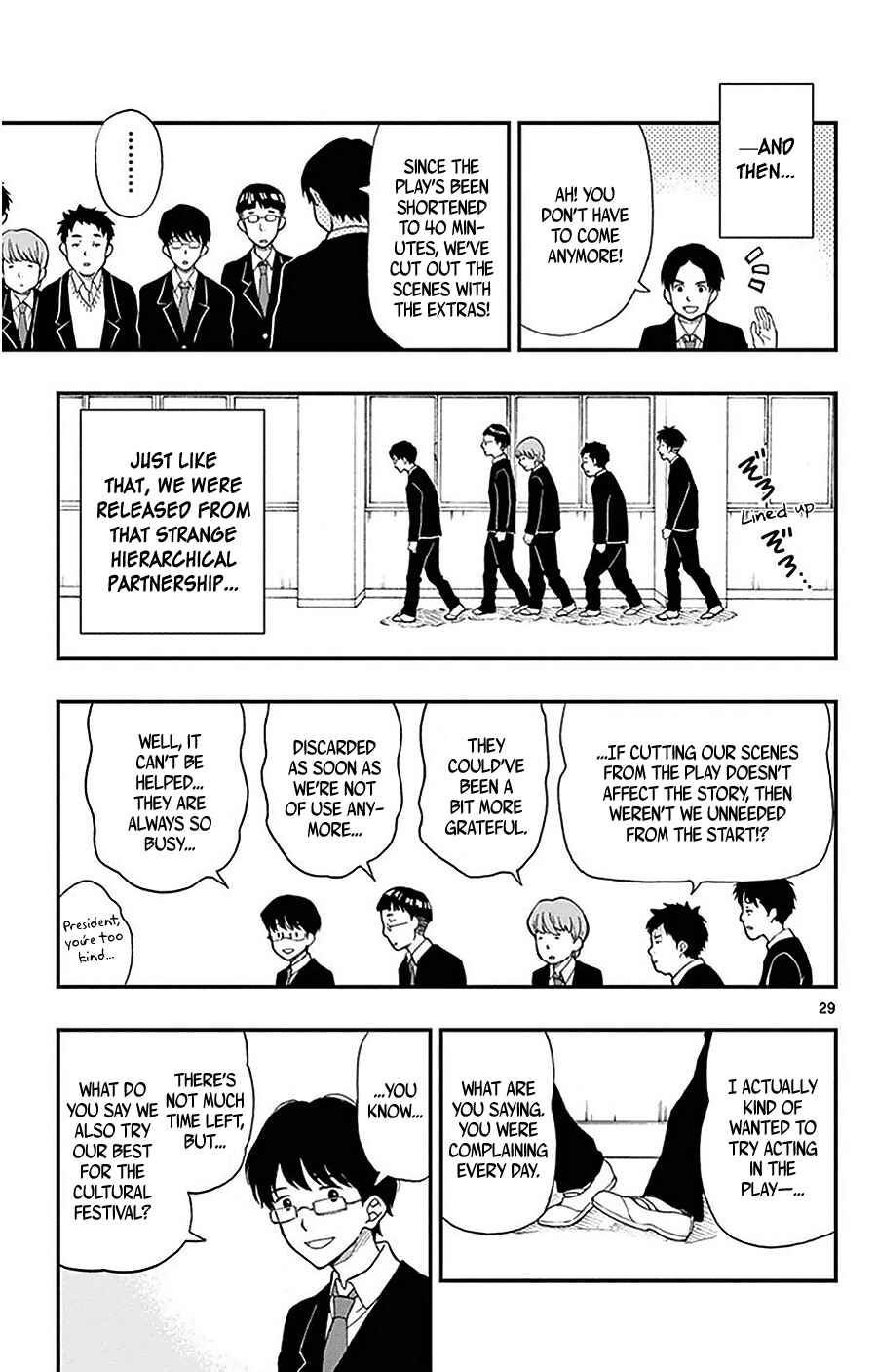 Yugami-kun ni wa Tomodachi ga Inai Chapter 25 page 29