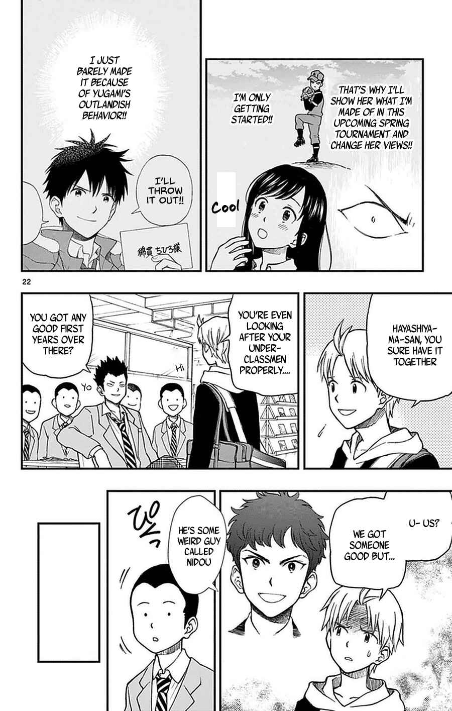 Yugami-kun ni wa Tomodachi ga Inai Chapter 51 page 21