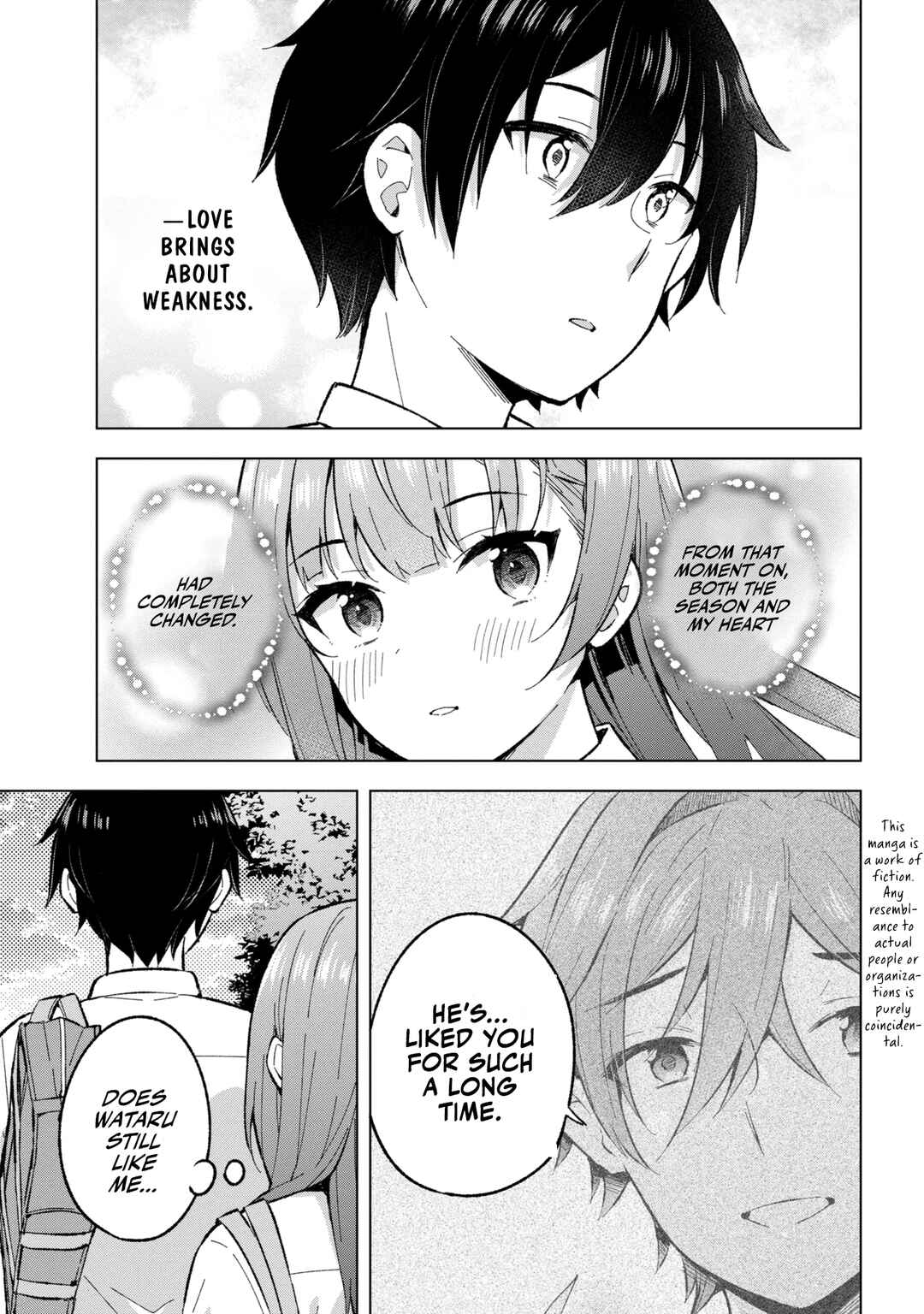 Yumemiru Danshi wa Genjitsushugisha Chapter 33 page 2