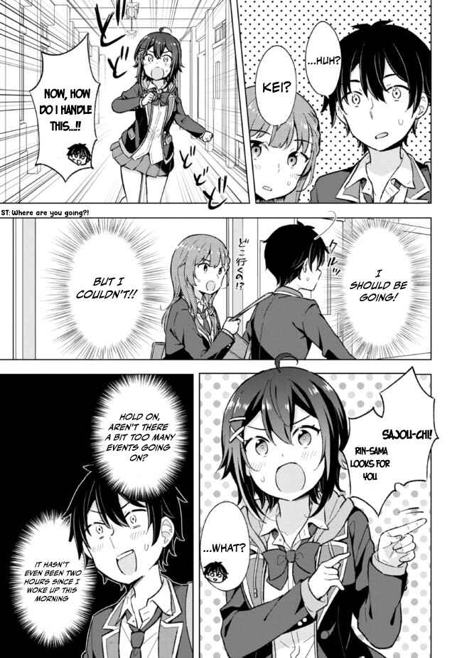 Yumemiru Danshi wa Genjitsushugisha Chapter 9.1 page 15