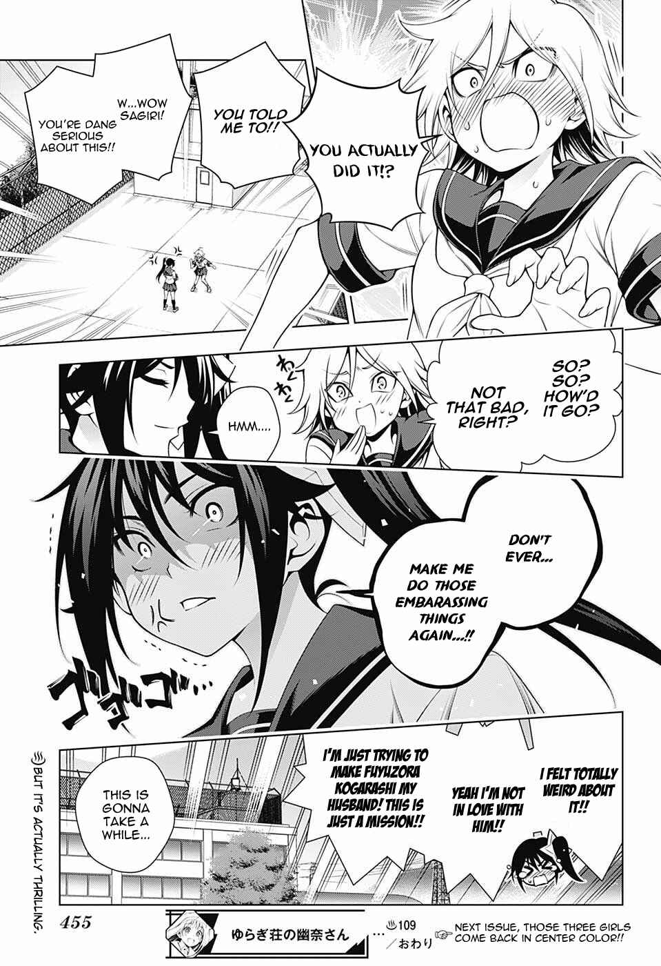 Yuragi-sou no Yuuna-san Chapter 109 page 18