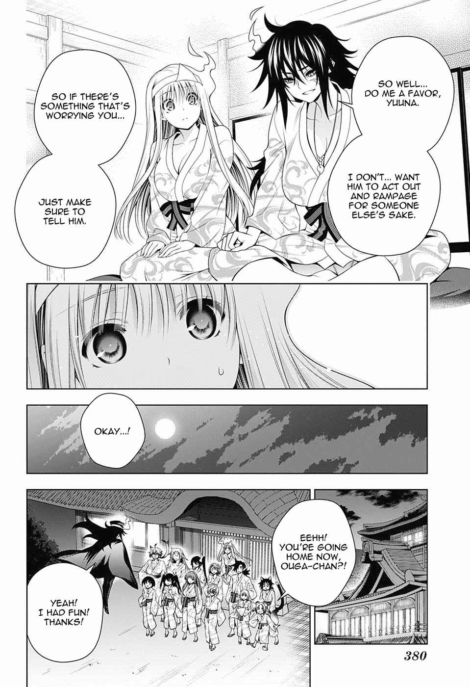 Yuragi-sou no Yuuna-san Chapter 129 page 9