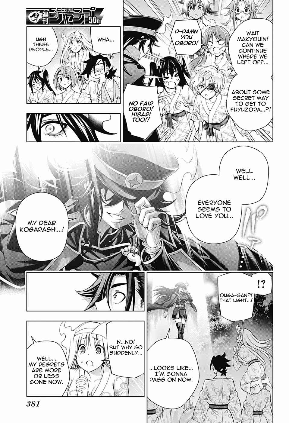 Yuragi-sou no Yuuna-san Chapter 129 page 10