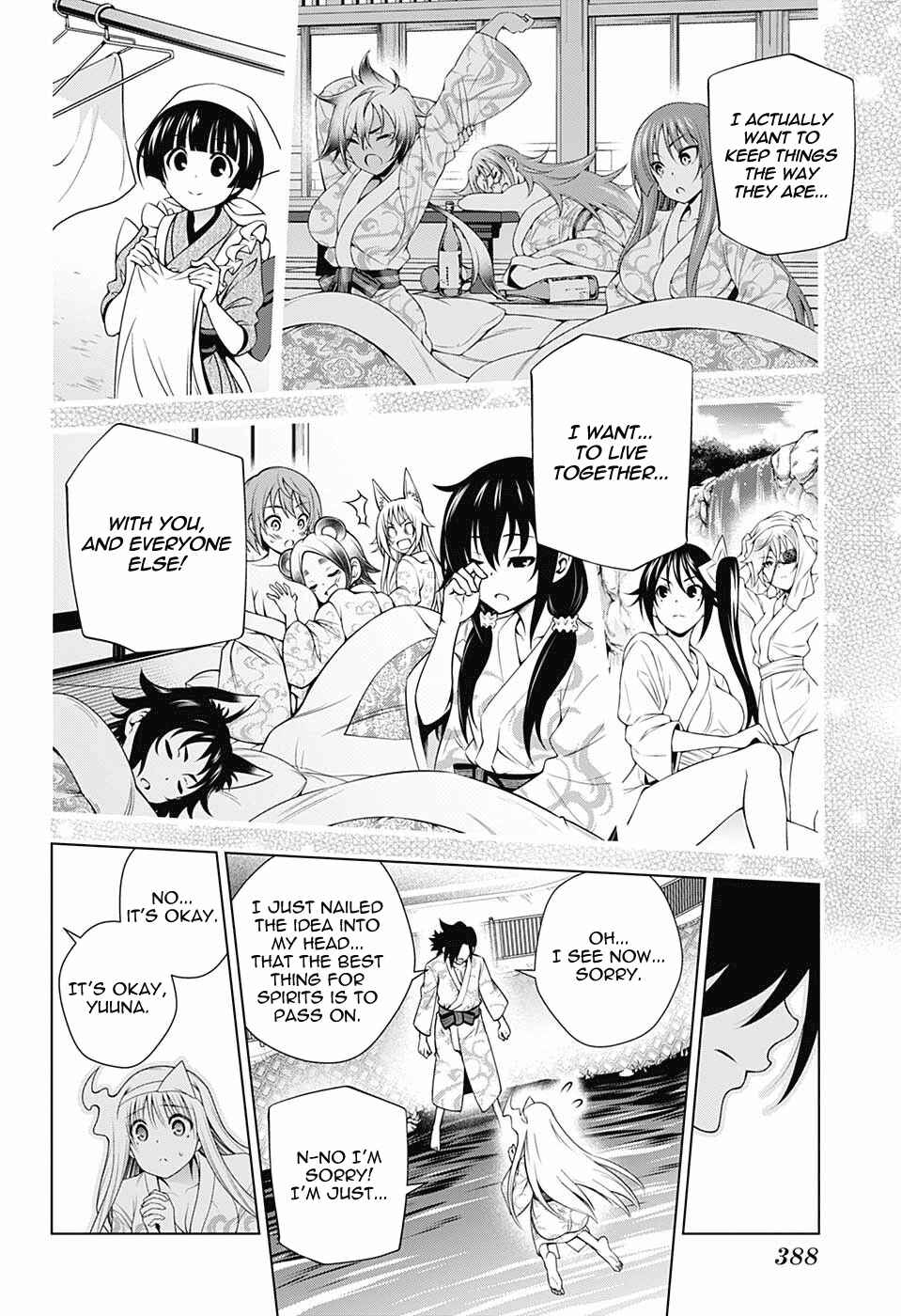 Yuragi-sou no Yuuna-san Chapter 129 page 17