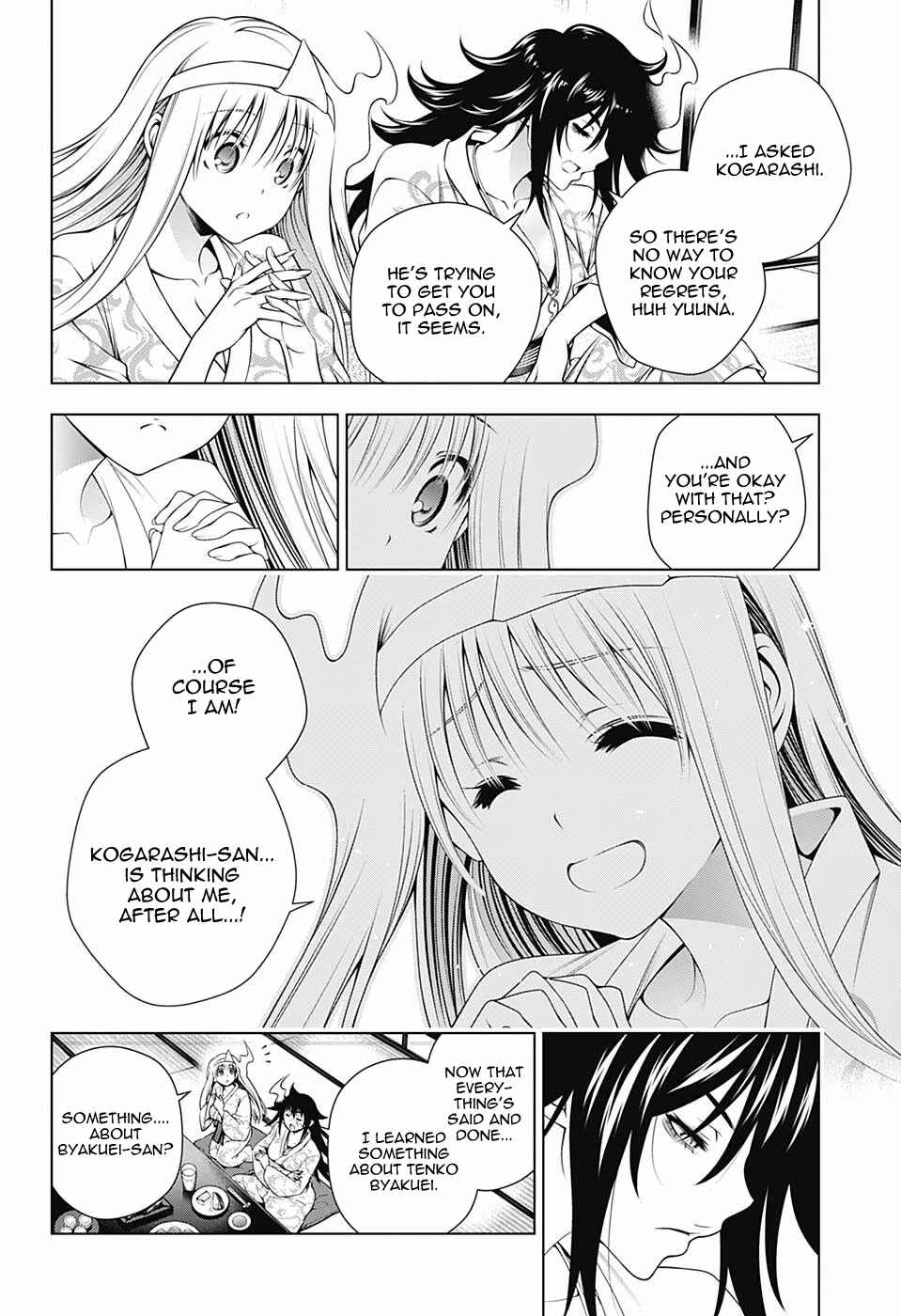 Yuragi-sou no Yuuna-san Chapter 129 page 7