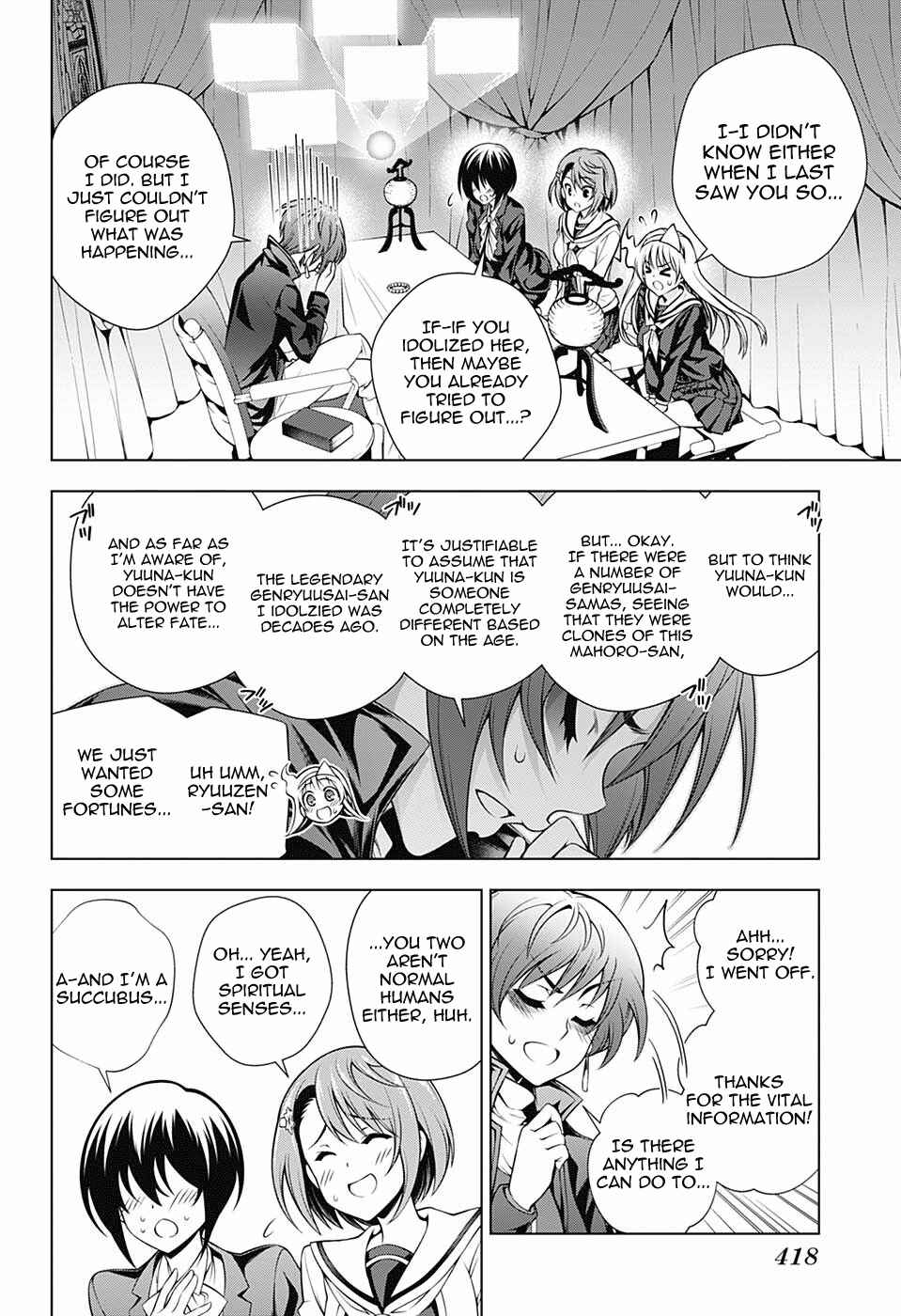 Yuragi-sou no Yuuna-san Chapter 145 page 9