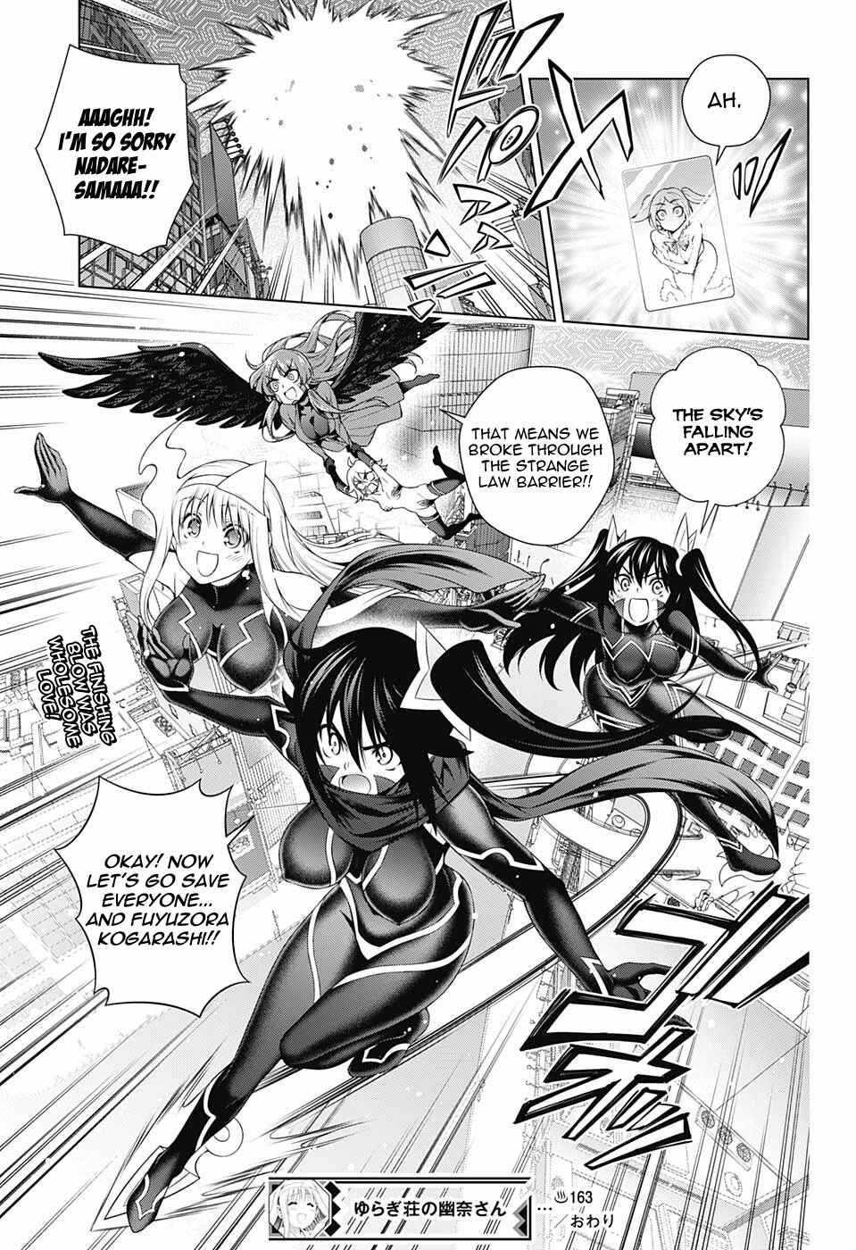 Yuragi-sou no Yuuna-san Chapter 163 page 18
