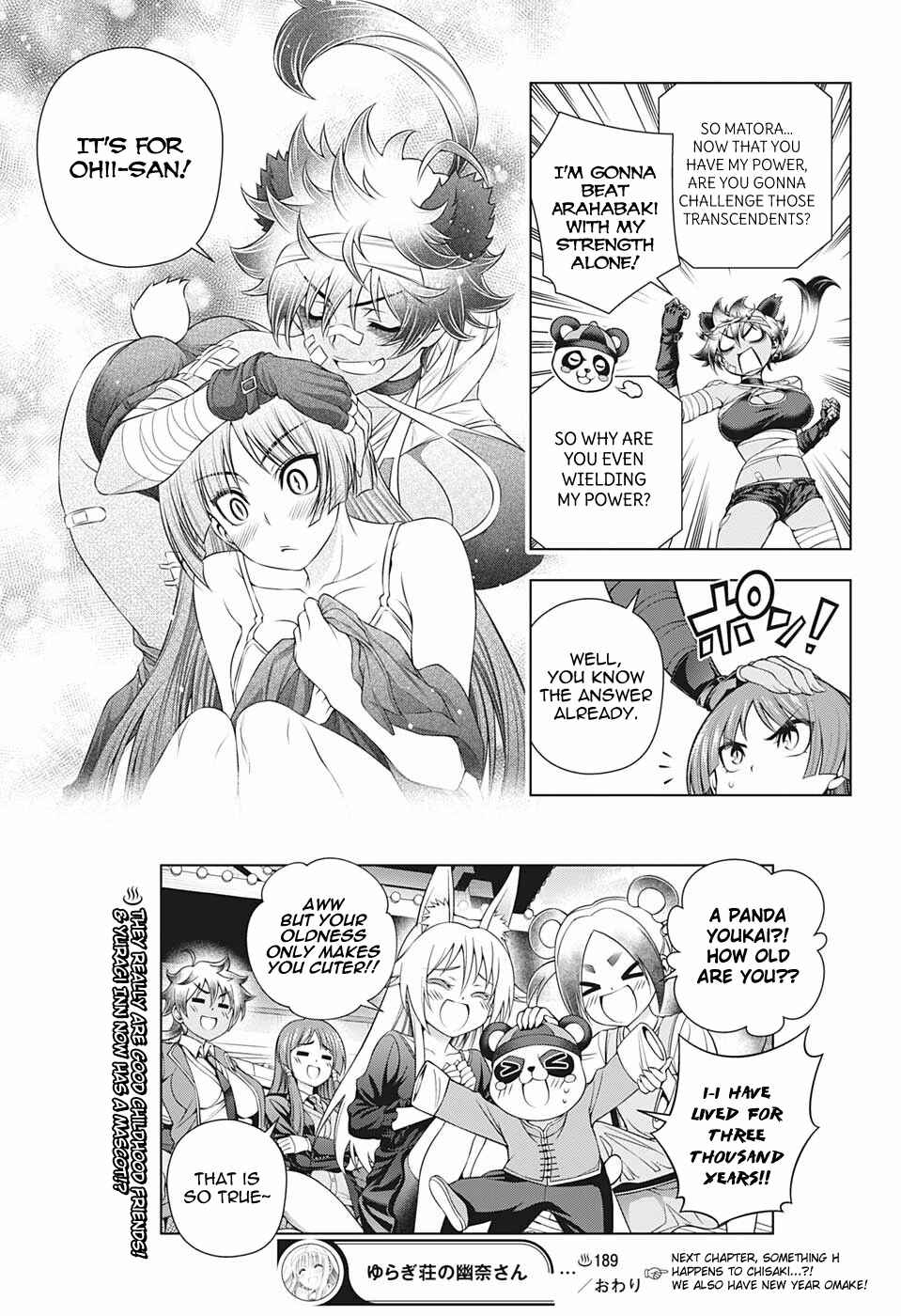 Yuragi-sou no Yuuna-san Chapter 189 page 18