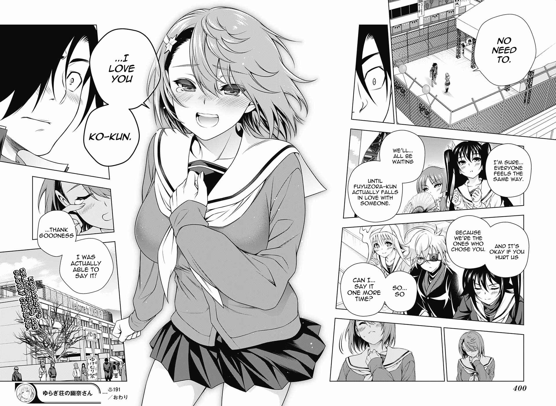 Yuragi-sou no Yuuna-san Chapter 191 page 16