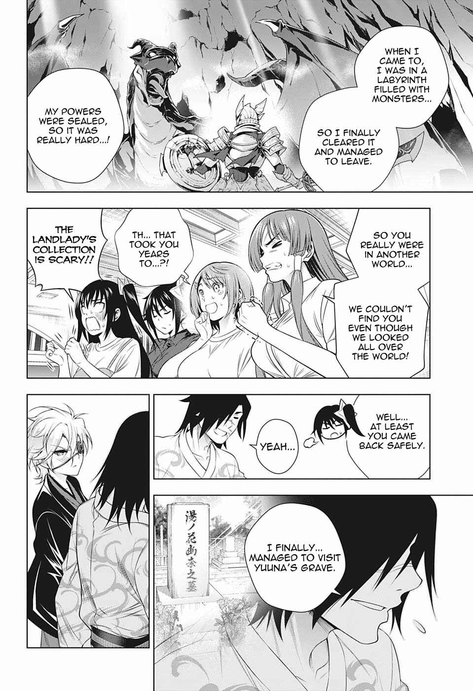 Yuragi-sou no Yuuna-san Chapter 196 page 9