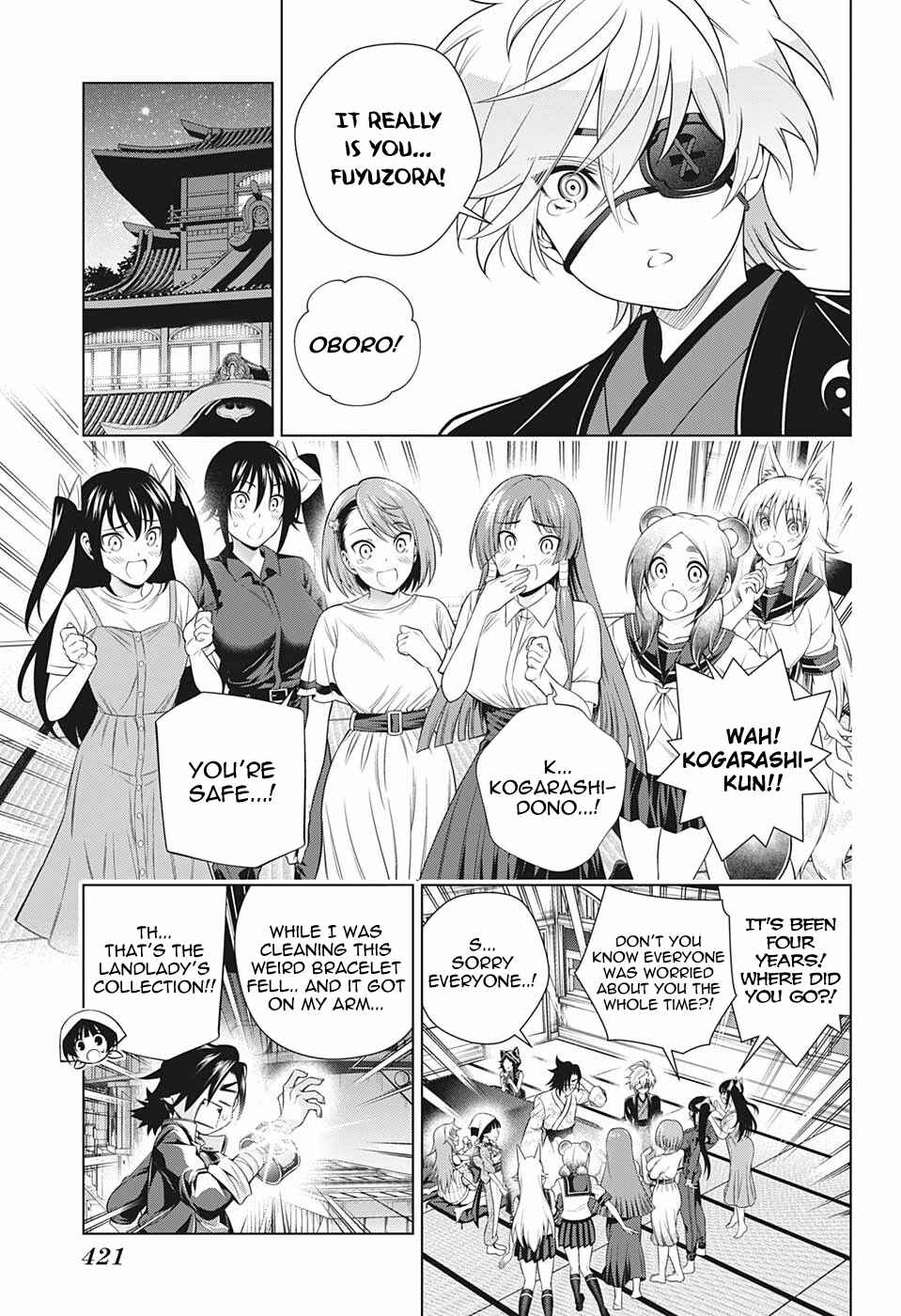 Yuragi-sou no Yuuna-san Chapter 196 page 8