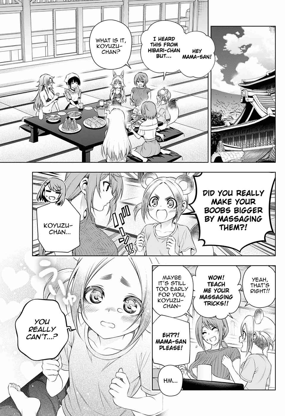 Yuragi-sou no Yuuna-san Chapter 209.5 page 6