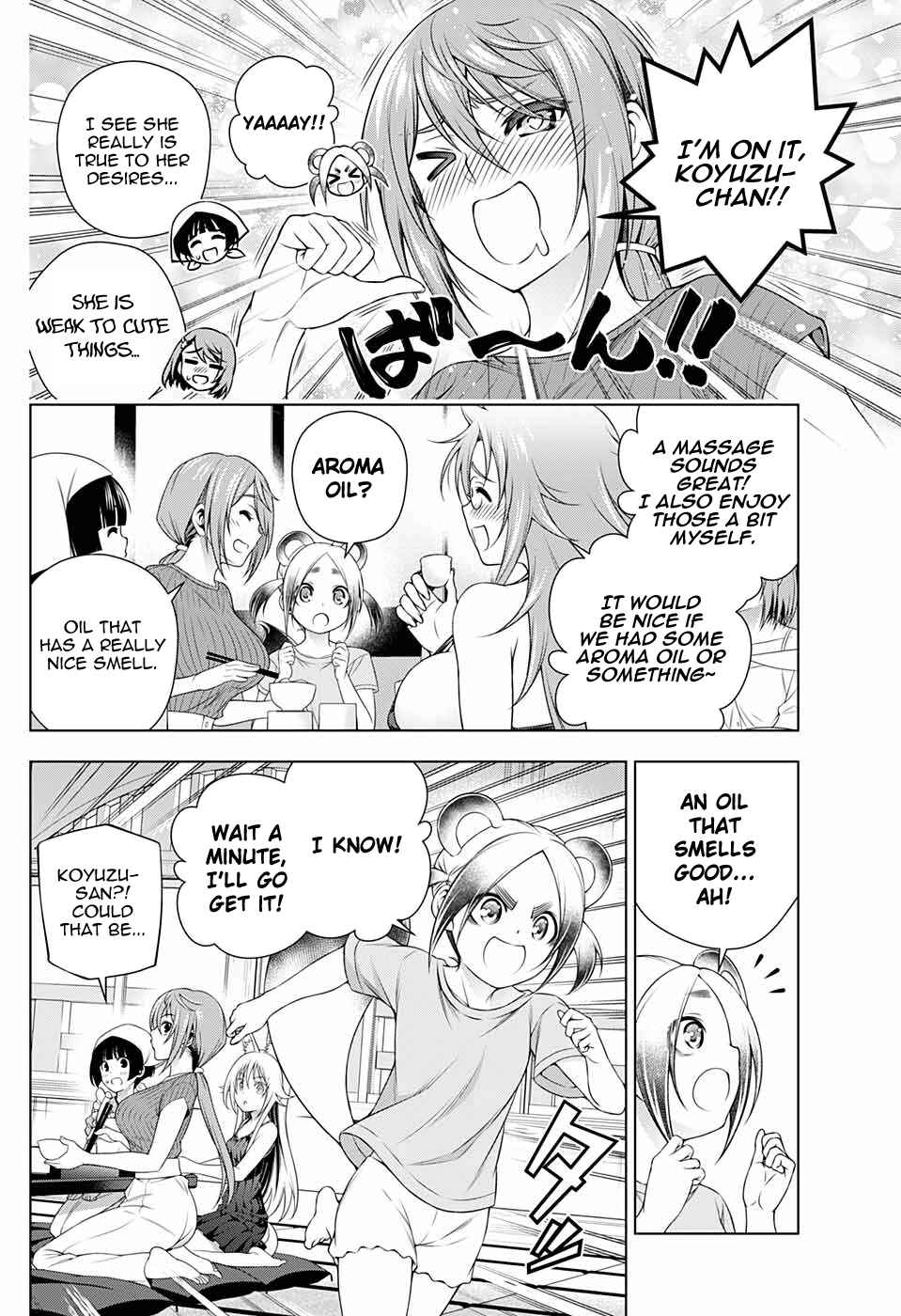 Yuragi-sou no Yuuna-san Chapter 209.5 page 7