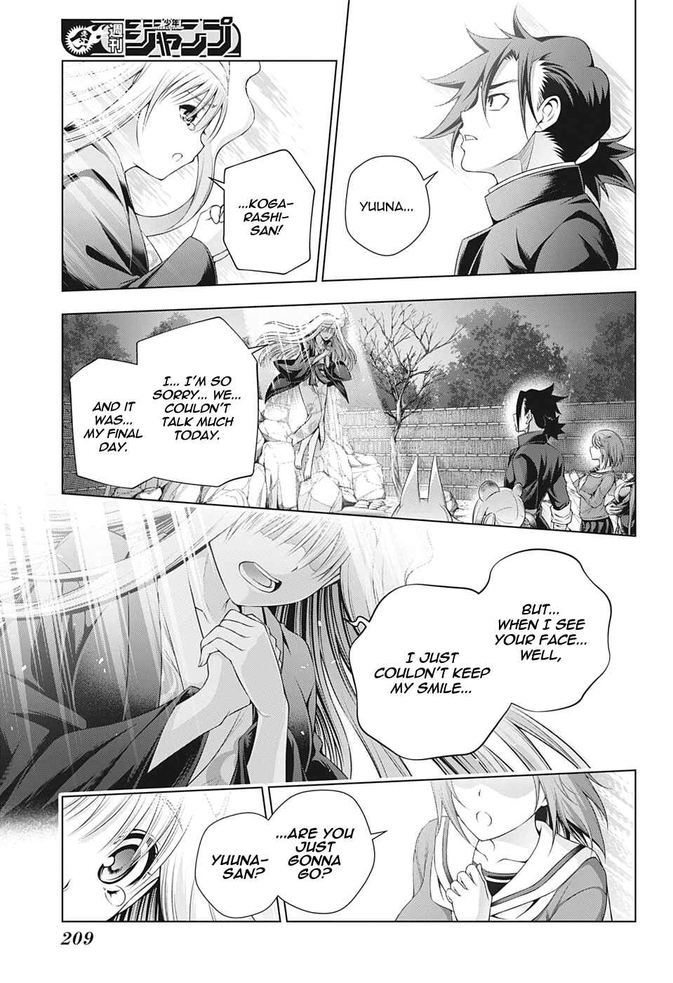 Yuragi-sou no Yuuna-san Chapter 209 page 10