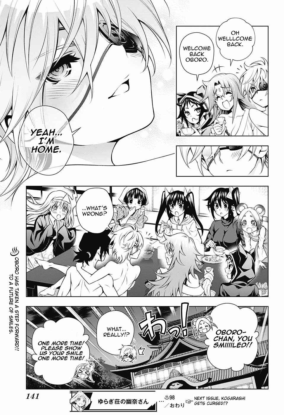 Yuragi-sou no Yuuna-san Chapter 98 page 18