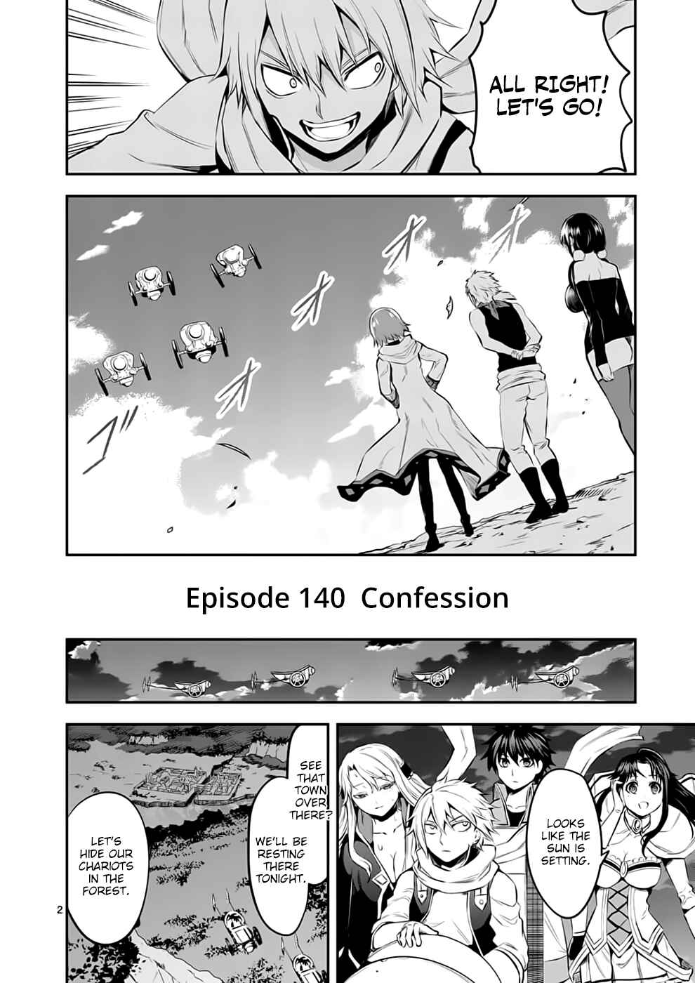 Yuusha ga Shinda! Chapter 140 page 1