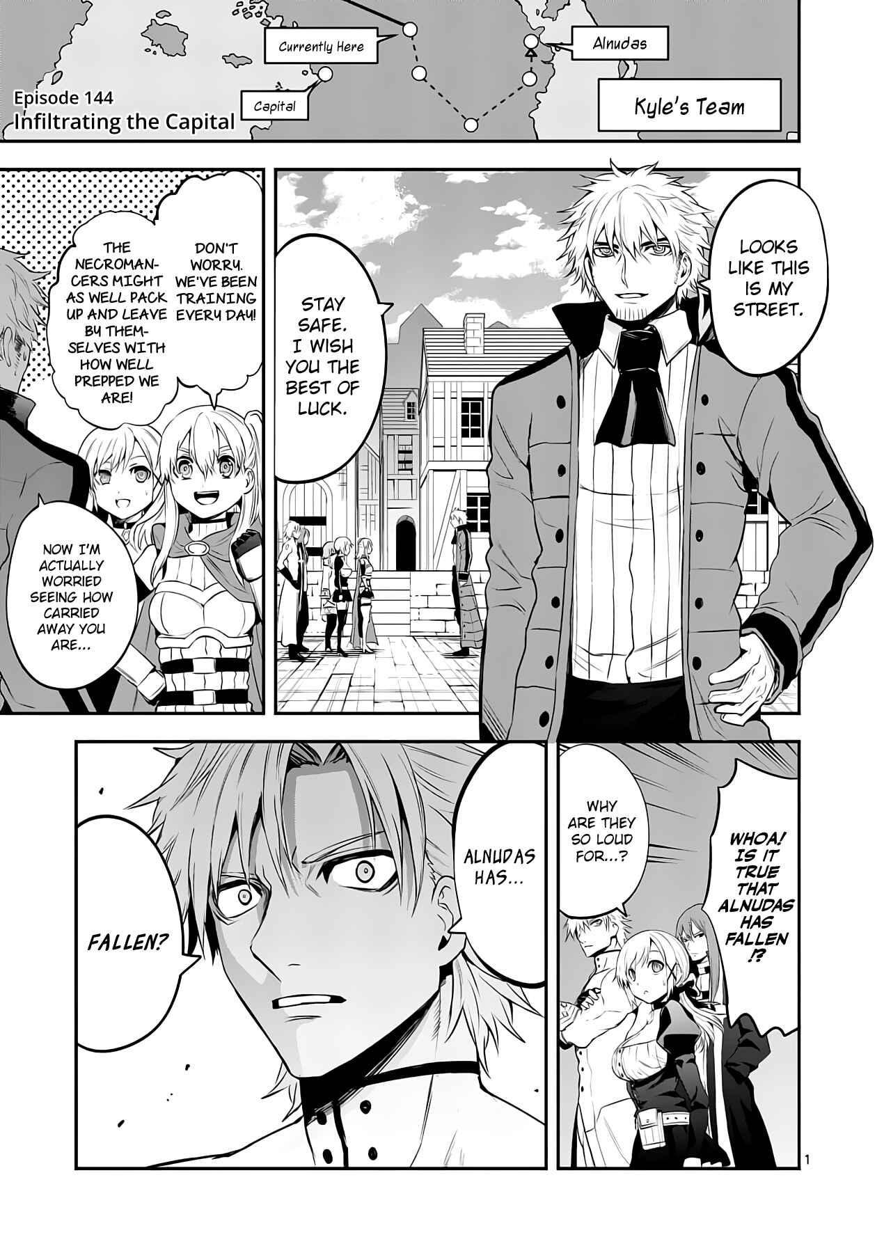 Yuusha ga Shinda! Chapter 144 page 0