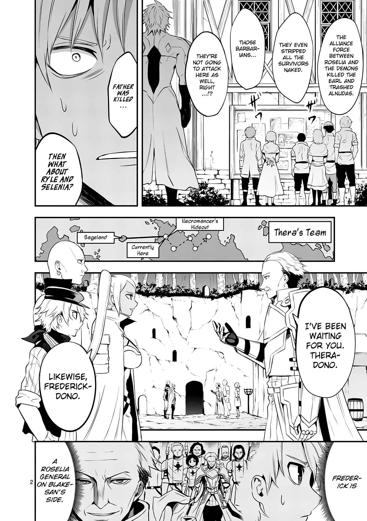 Yuusha ga Shinda! Chapter 144 page 1