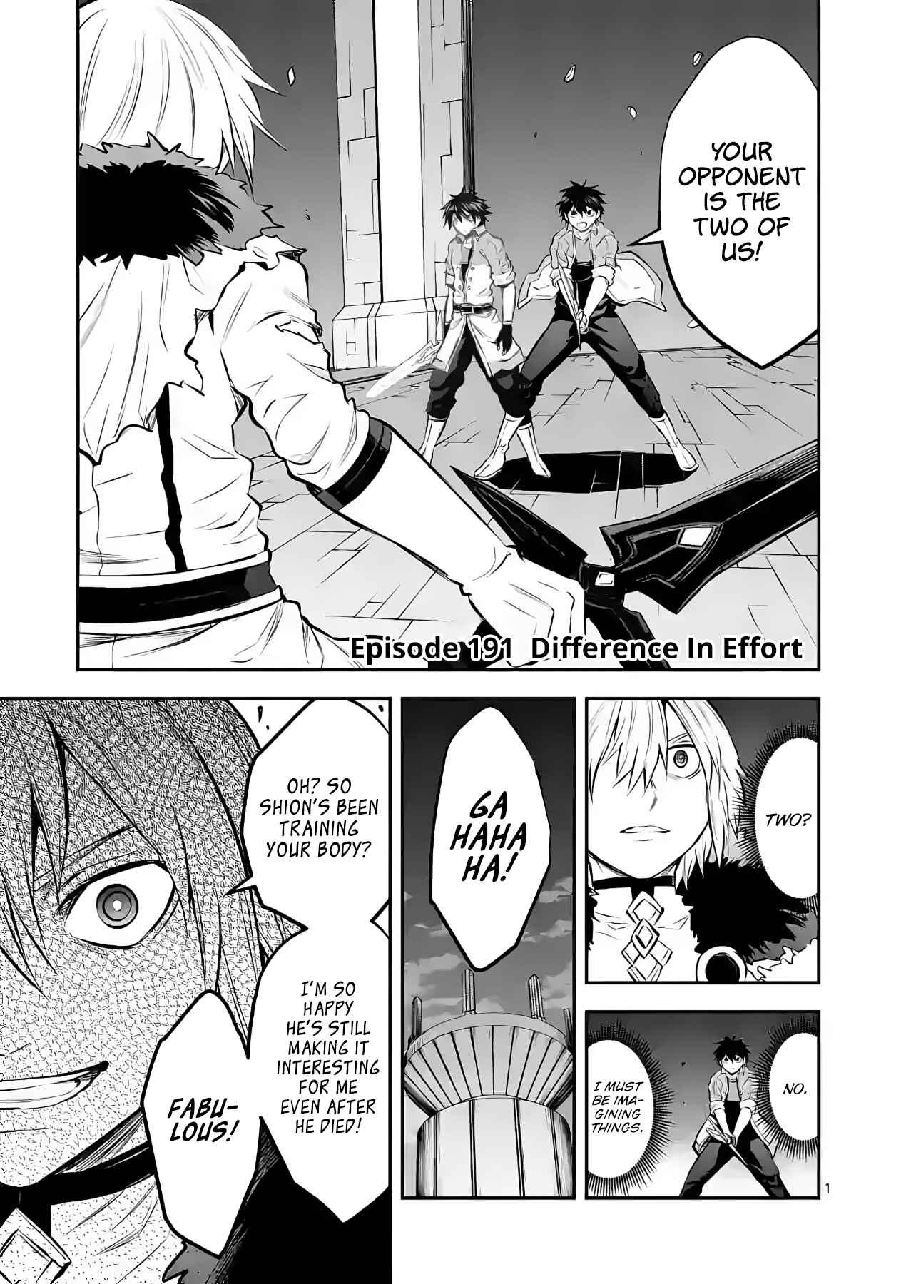 Yuusha ga Shinda! Chapter 191 page 0