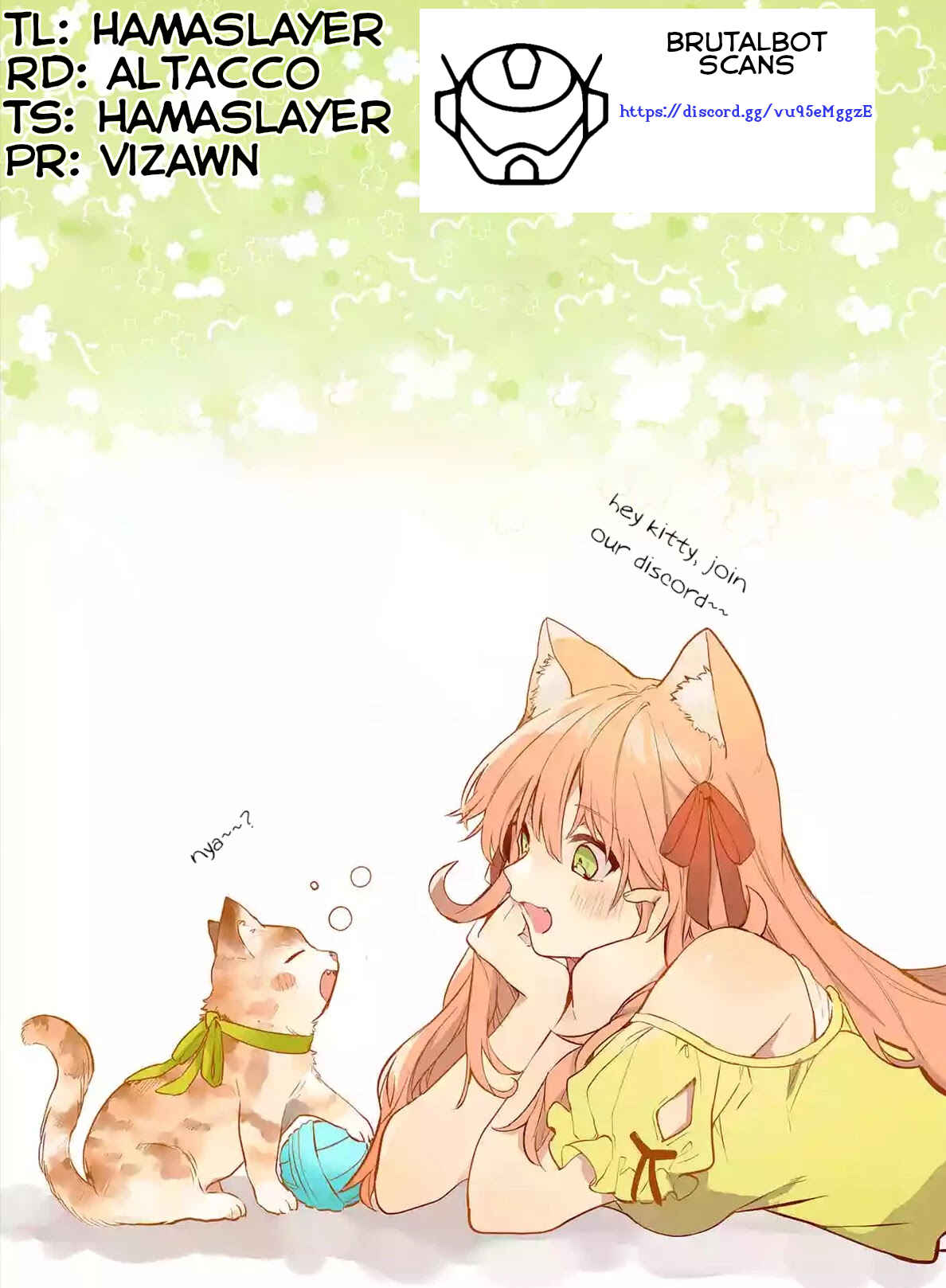 Yuusha Party o Tsuihou Sareta Beast Tamer, Saikyou Shu Nekomimi Shoujo to Deau Chapter 54 page 0