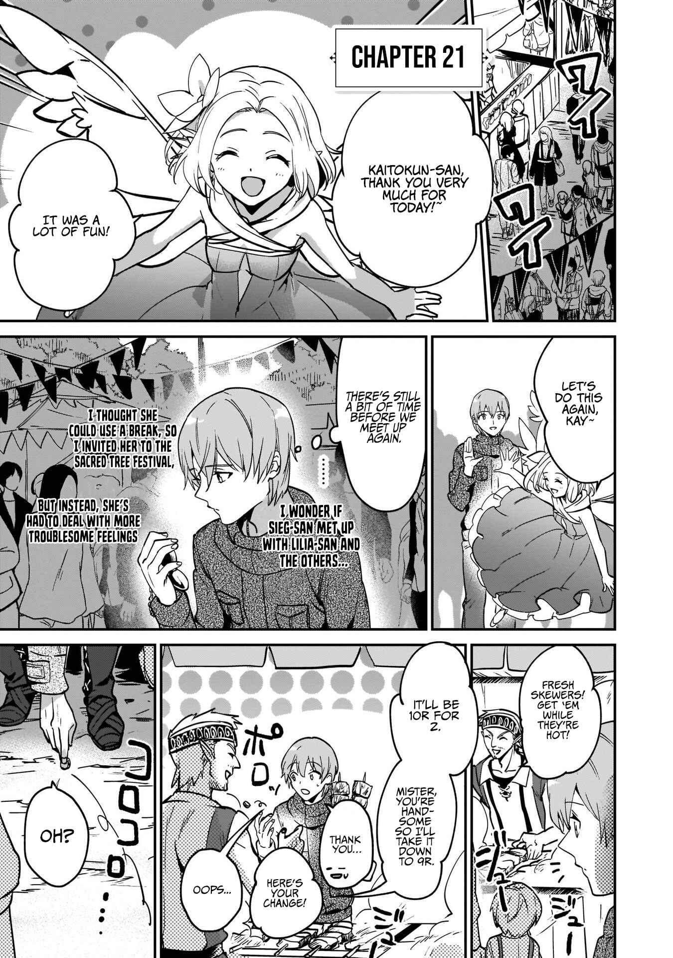 Yuusha Shoukan ni Makikomareta kedo, Isekai wa Heiwa deshita Chapter 21 page 2