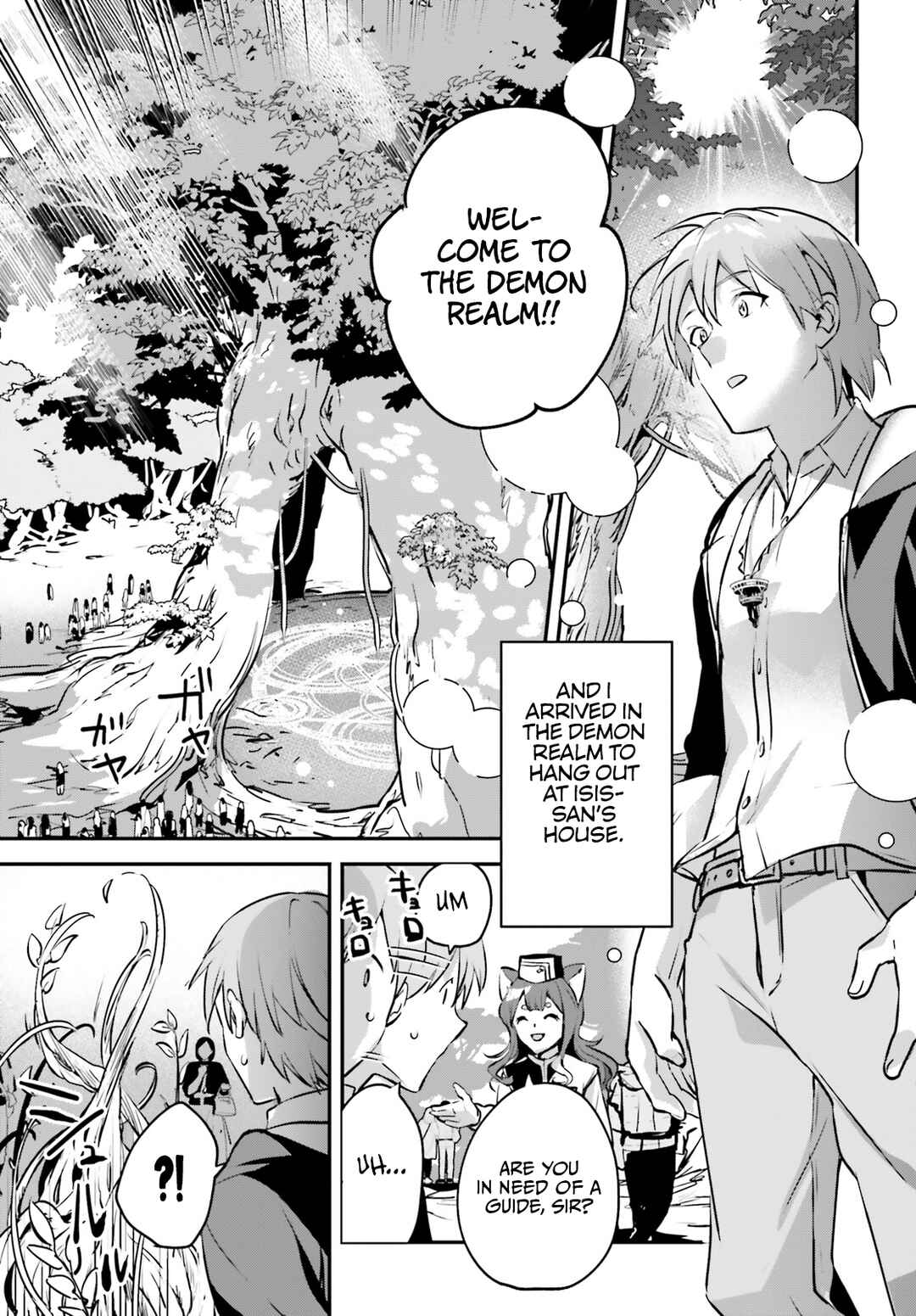 Yuusha Shoukan ni Makikomareta kedo, Isekai wa Heiwa deshita Chapter 44 page 3