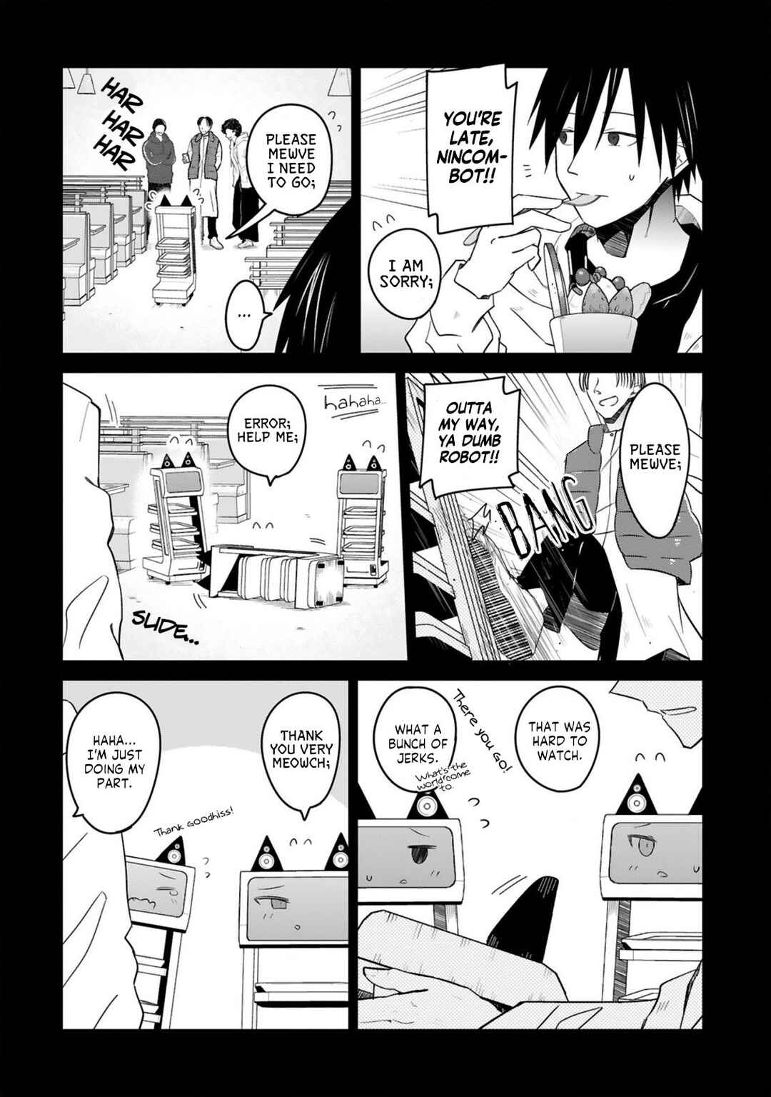Zaako Zako Zako Zako Sensei Chapter 25.6 page 1