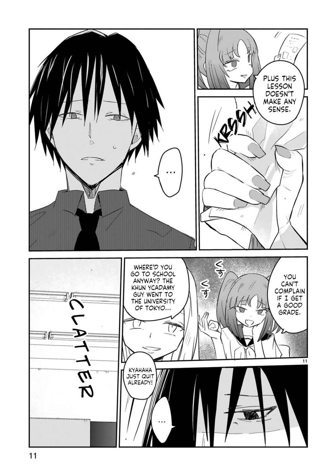 Zaako Zako Zako Zako Sensei Chapter 27 page 10
